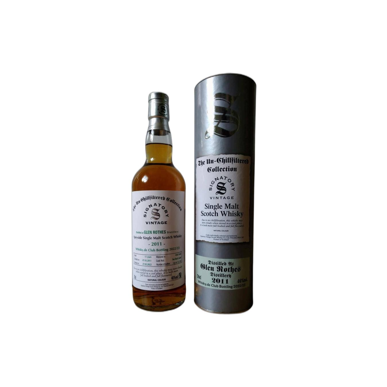 The Glenrothes The Un-Chillfiltered Collection 2011 11 Years Single Malt Whisky 3