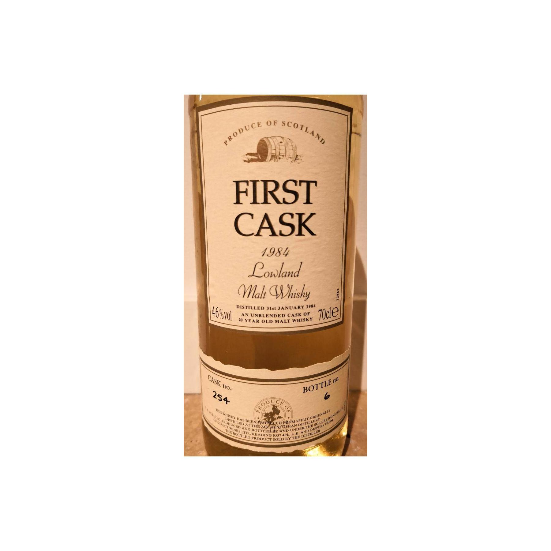 Auchentoshan 1984 20 Years Single Malt Whisky 2
