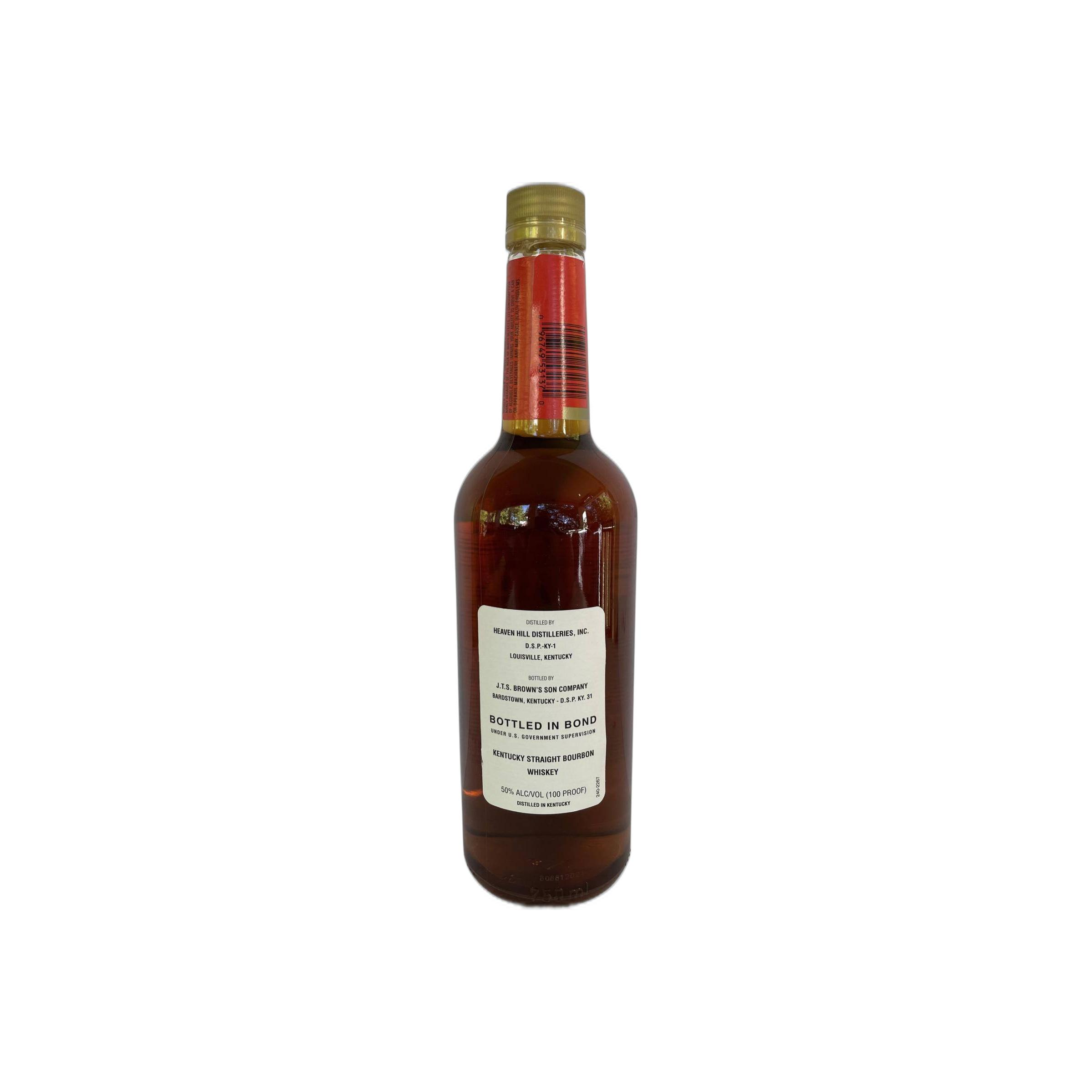 J.T.S. Brown Bottled 100 in bond 3