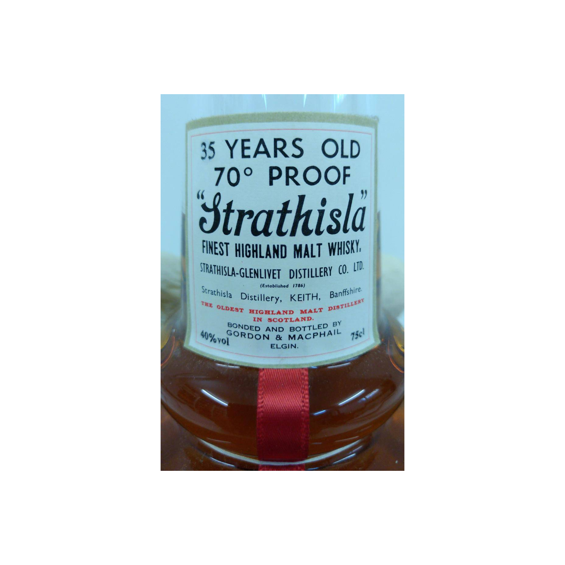 Strathisla 35 Years Single Malt Whisky 2