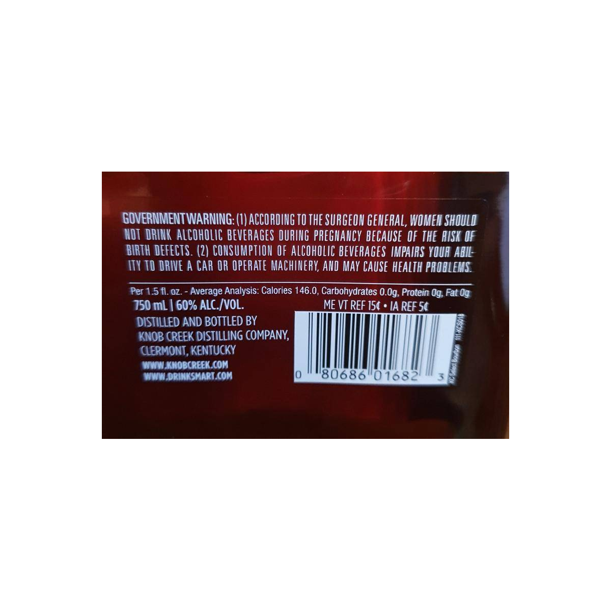 Knob Creek 2012 9 Years Bourbon Whisky 3
