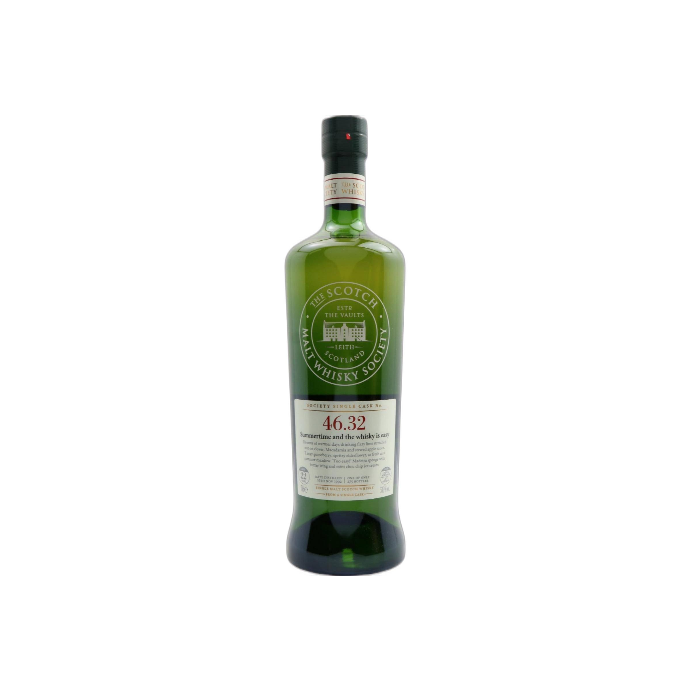 The Scotch Malt Whisky Society 1992 22 Years Single Malt Whisky