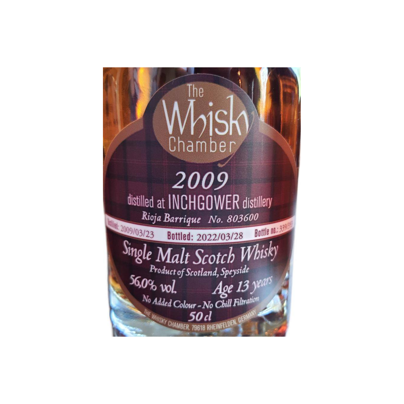 Inchgower 2009 13 Years Single Malt Whisky