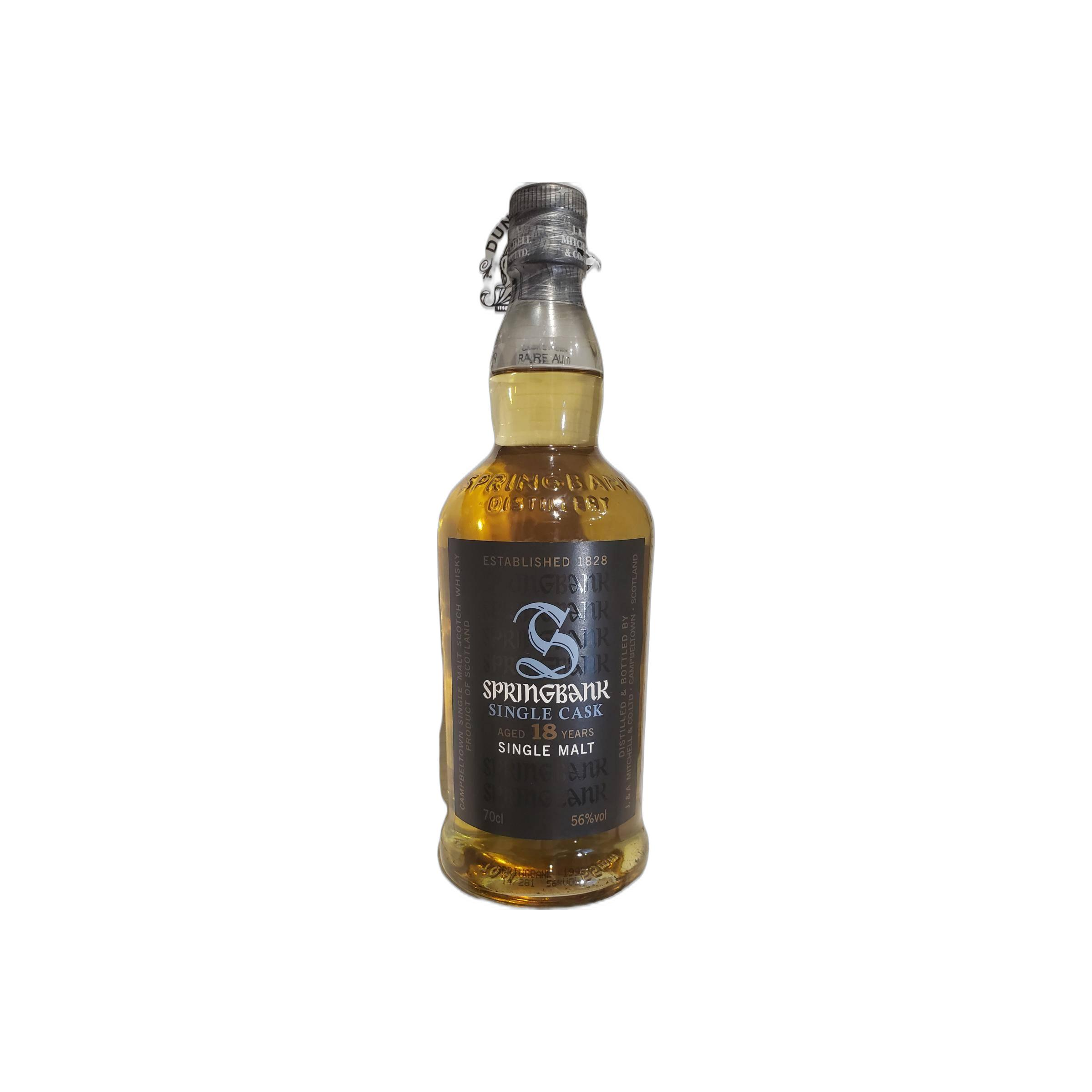 Springbank Single Cask 1995 18 Years Single Malt Whisky