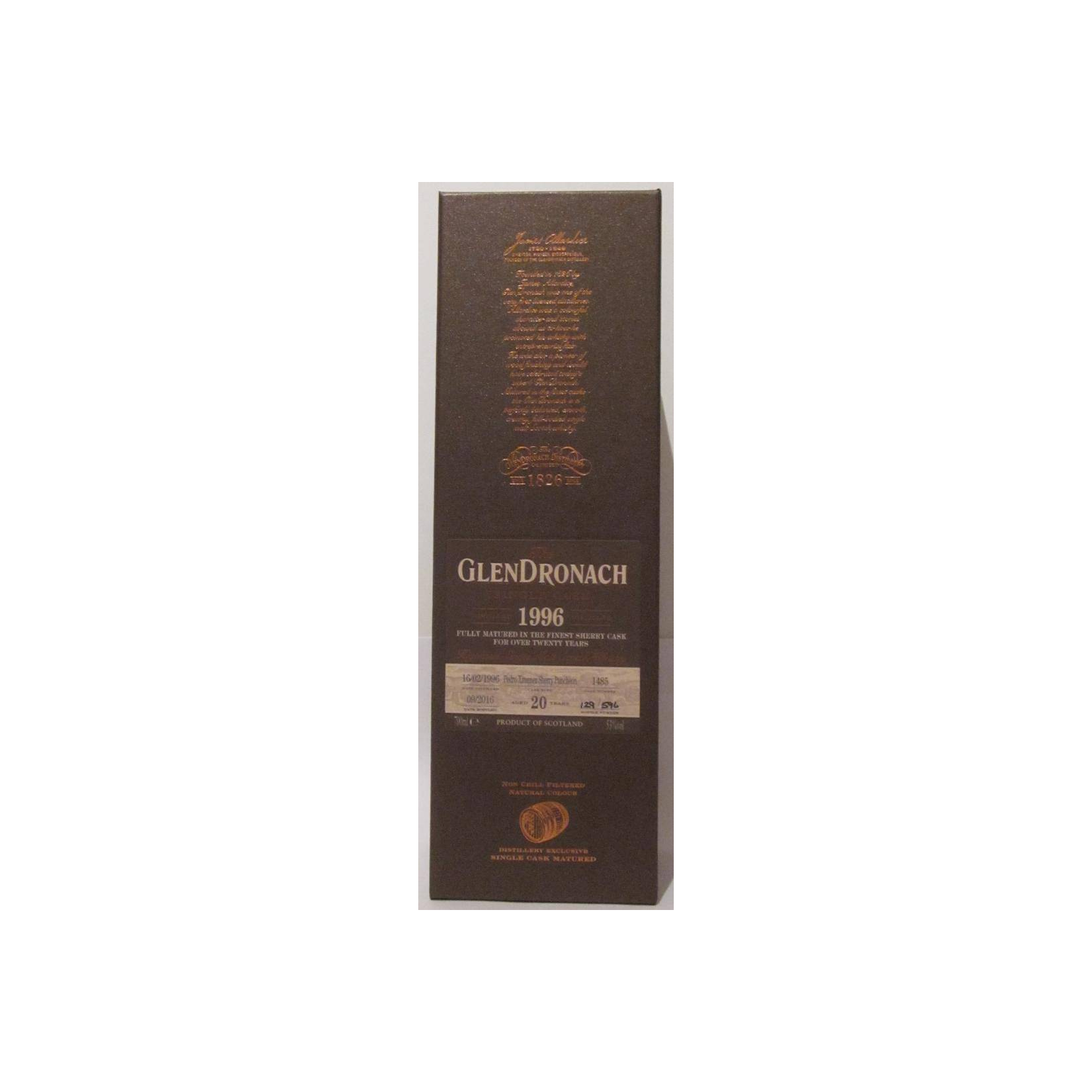 GlenDronach 1996 20 Years Single Malt Whisky 3