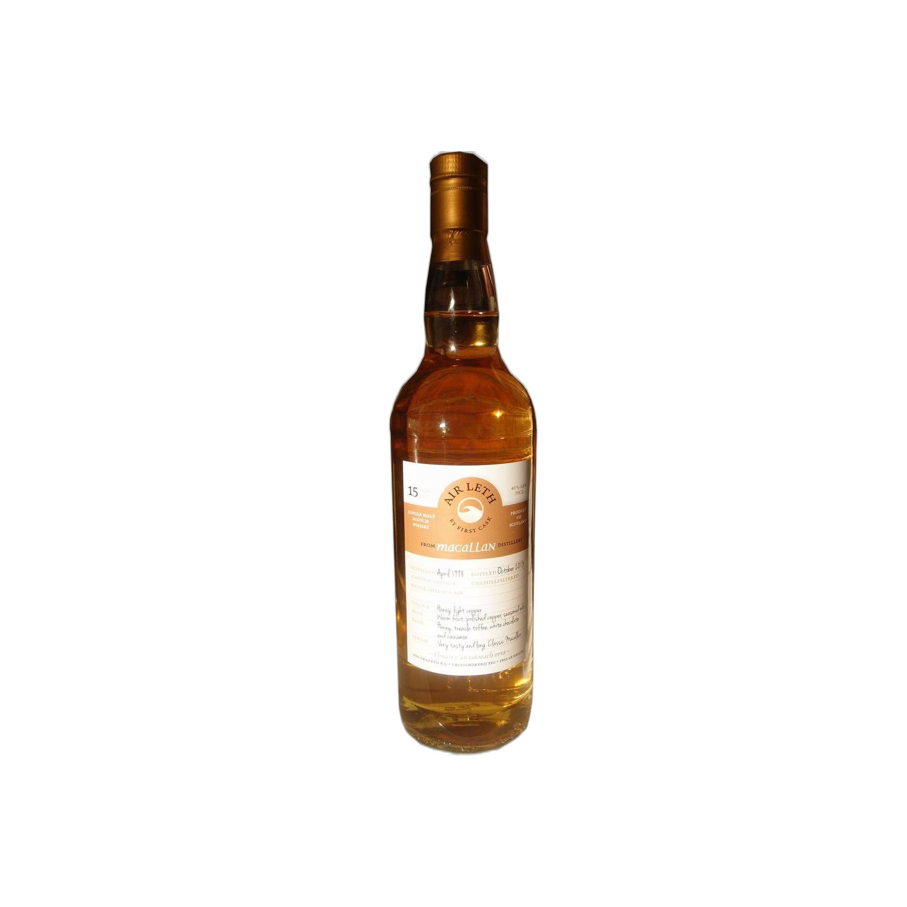 The Macallan 1998 15 Years Single Malt Whisky