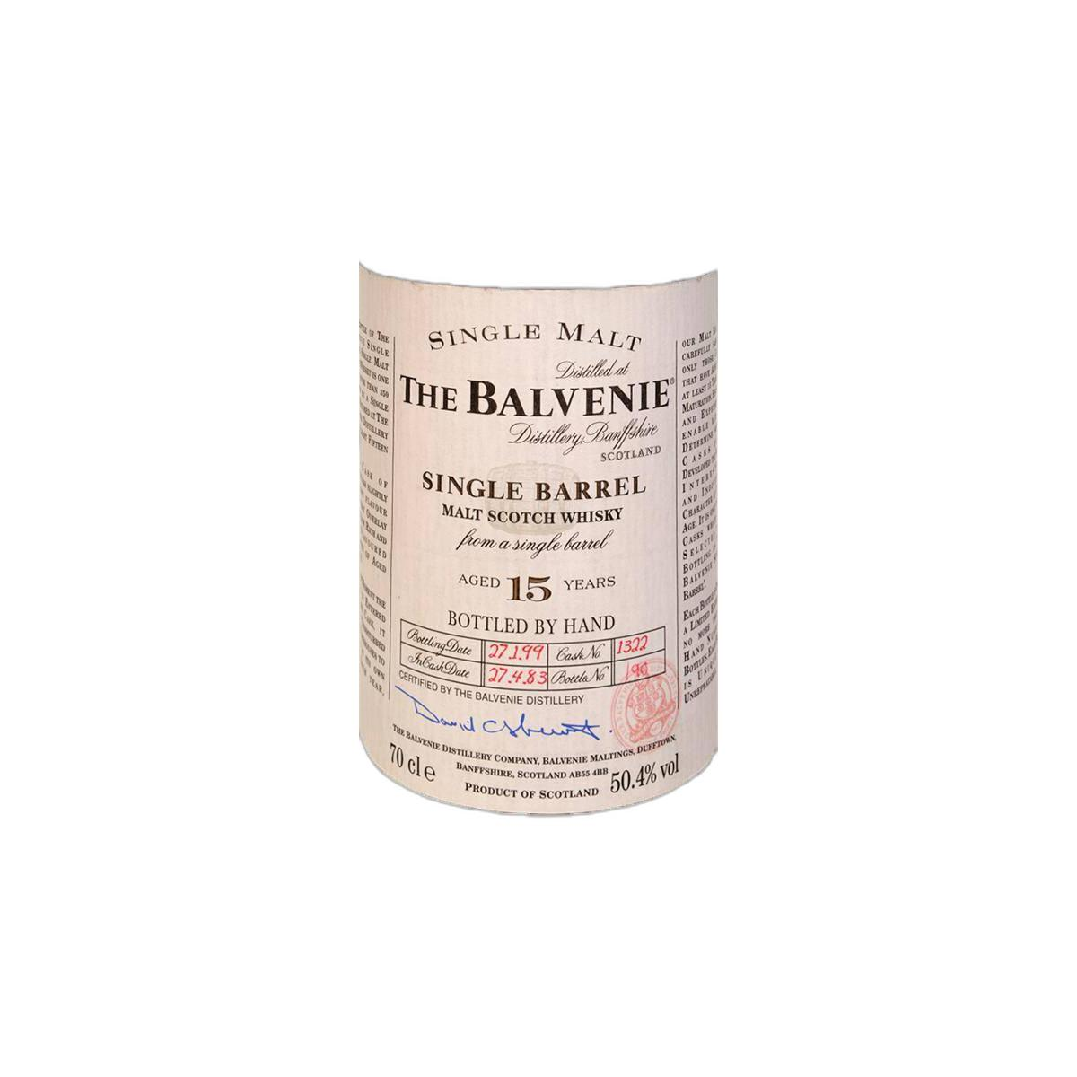 The Balvenie Single Cask 1983 15 Years Single Malt Whisky 2