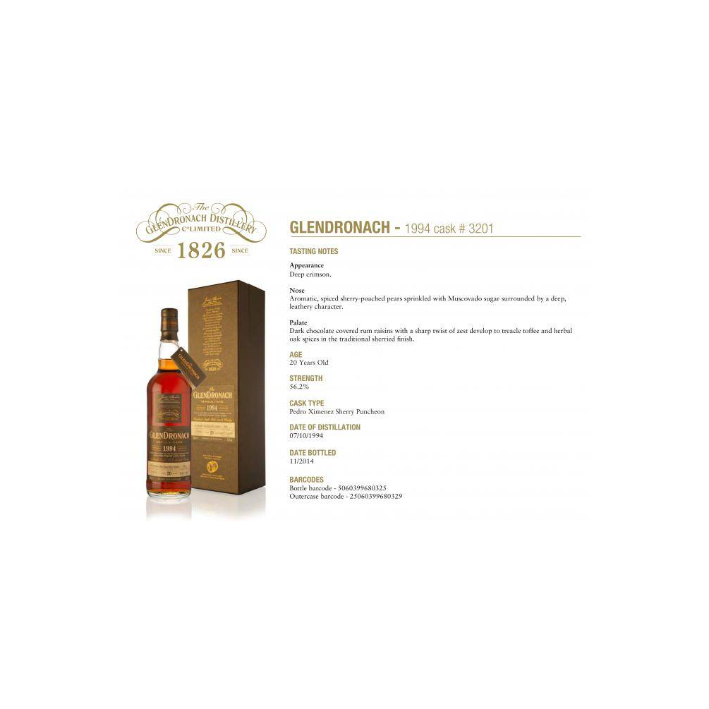 GlenDronach 1994 20 Years Single Malt Whisky 2