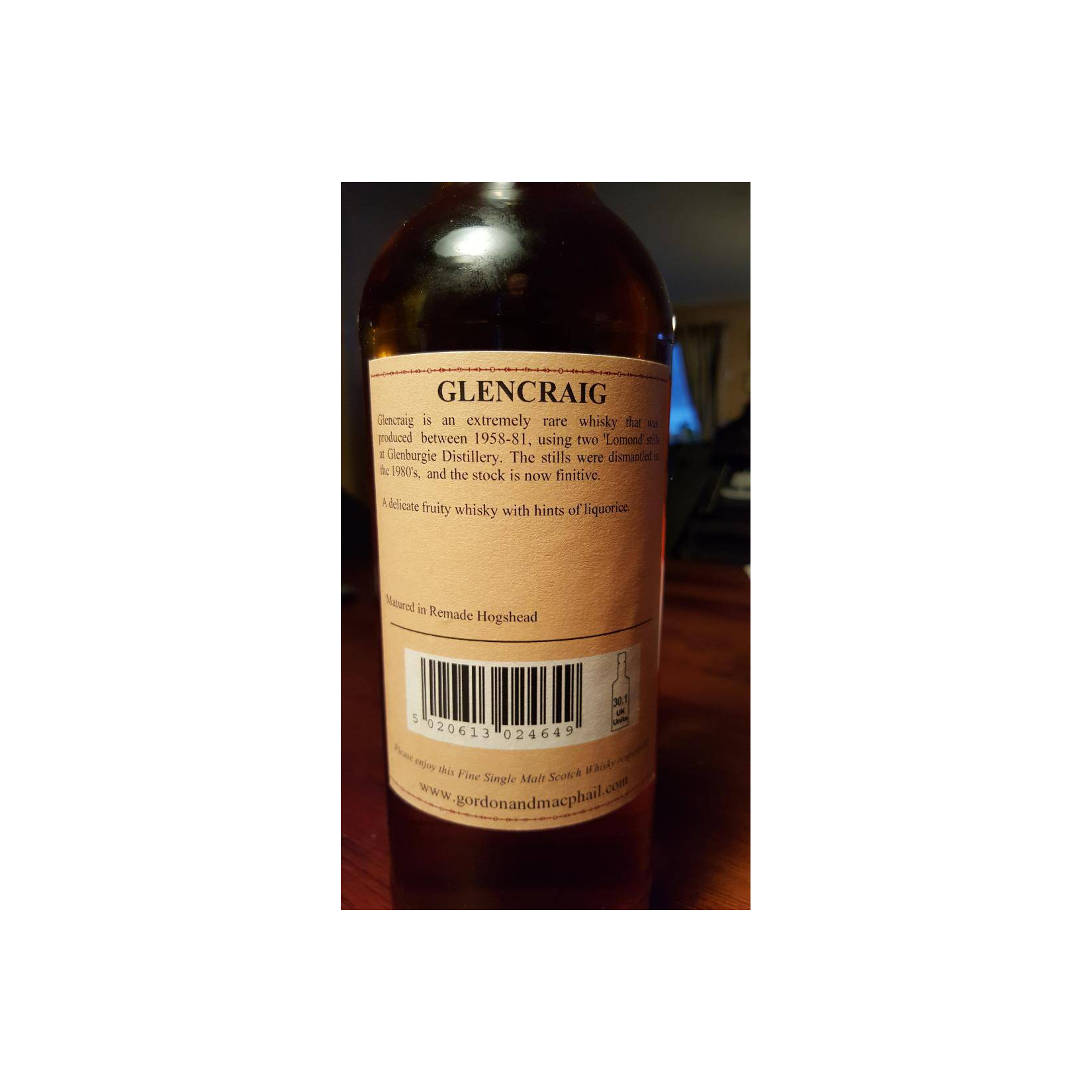 Glenburgie 1975 35 Years Single Malt Whisky