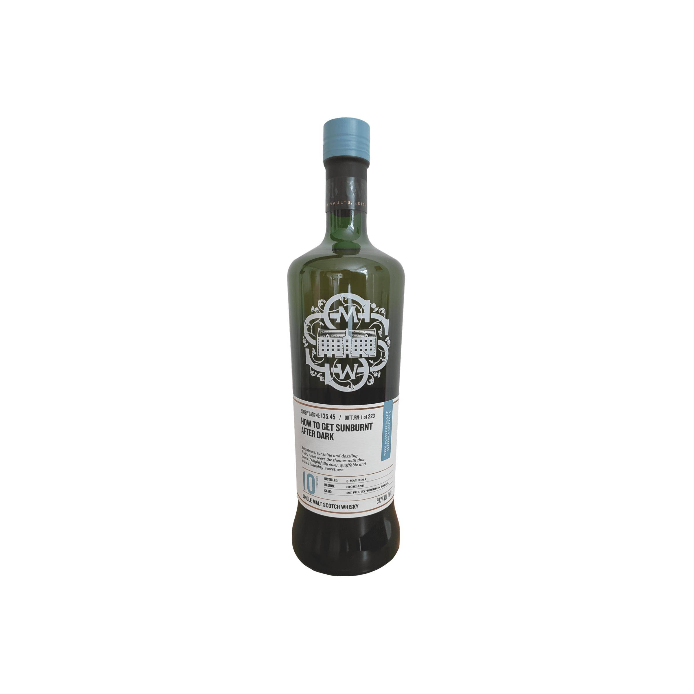 The Scotch Malt Whisky Society 2011 10 Years Single Malt Whisky