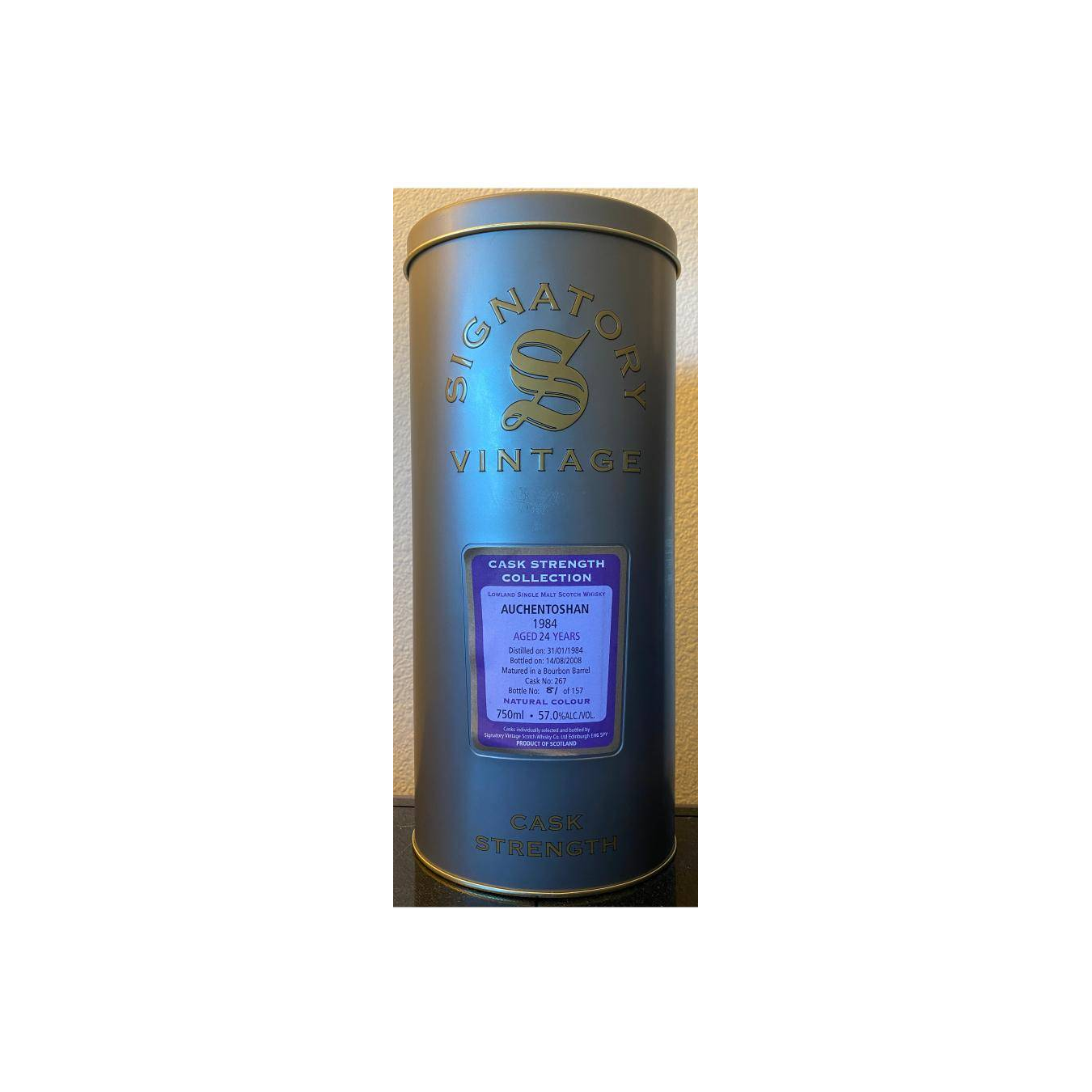 Auchentoshan Cask Strength Collection 1984 24 Years Single Malt Whisky