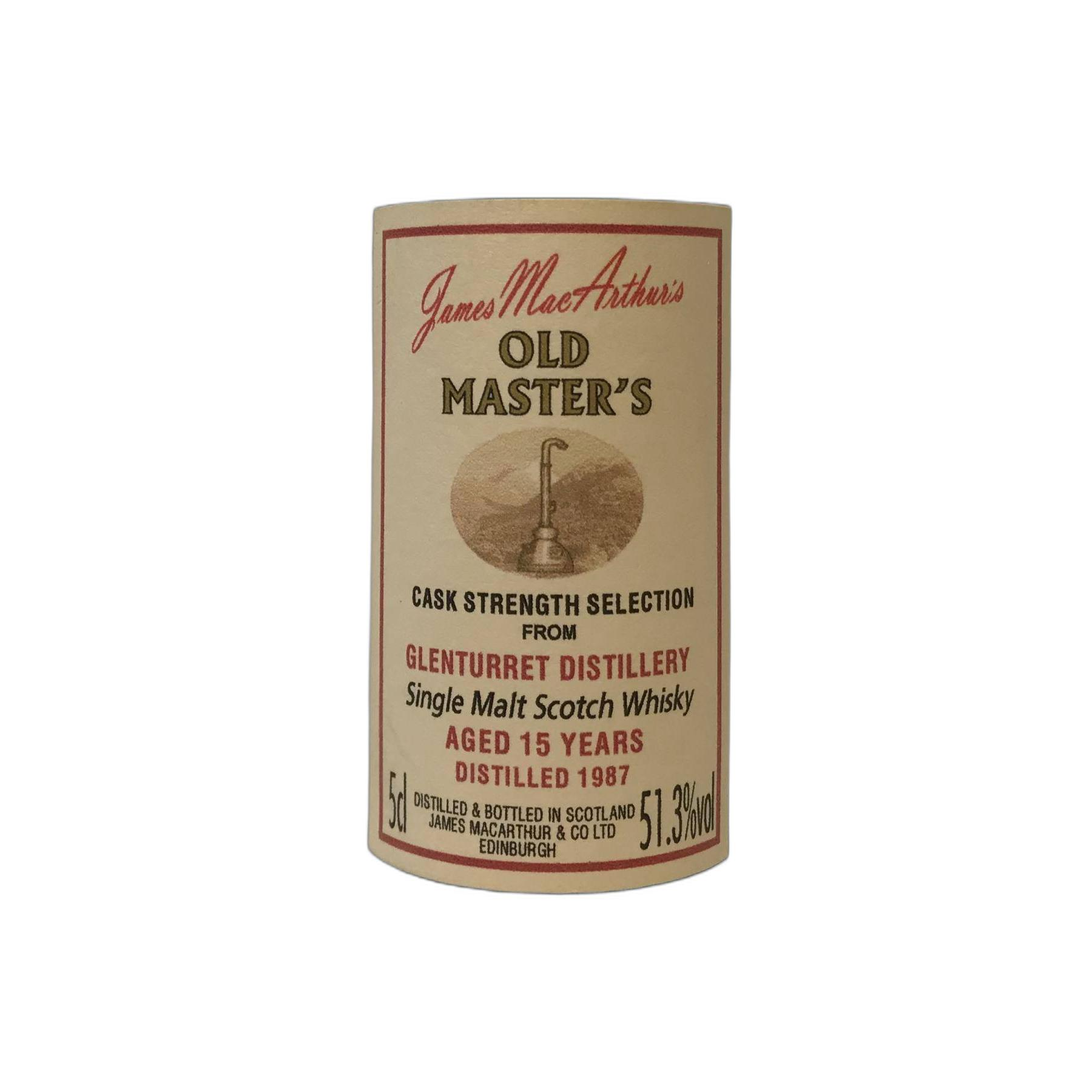 The Glenturret 1987 15 Years Single Malt Whisky