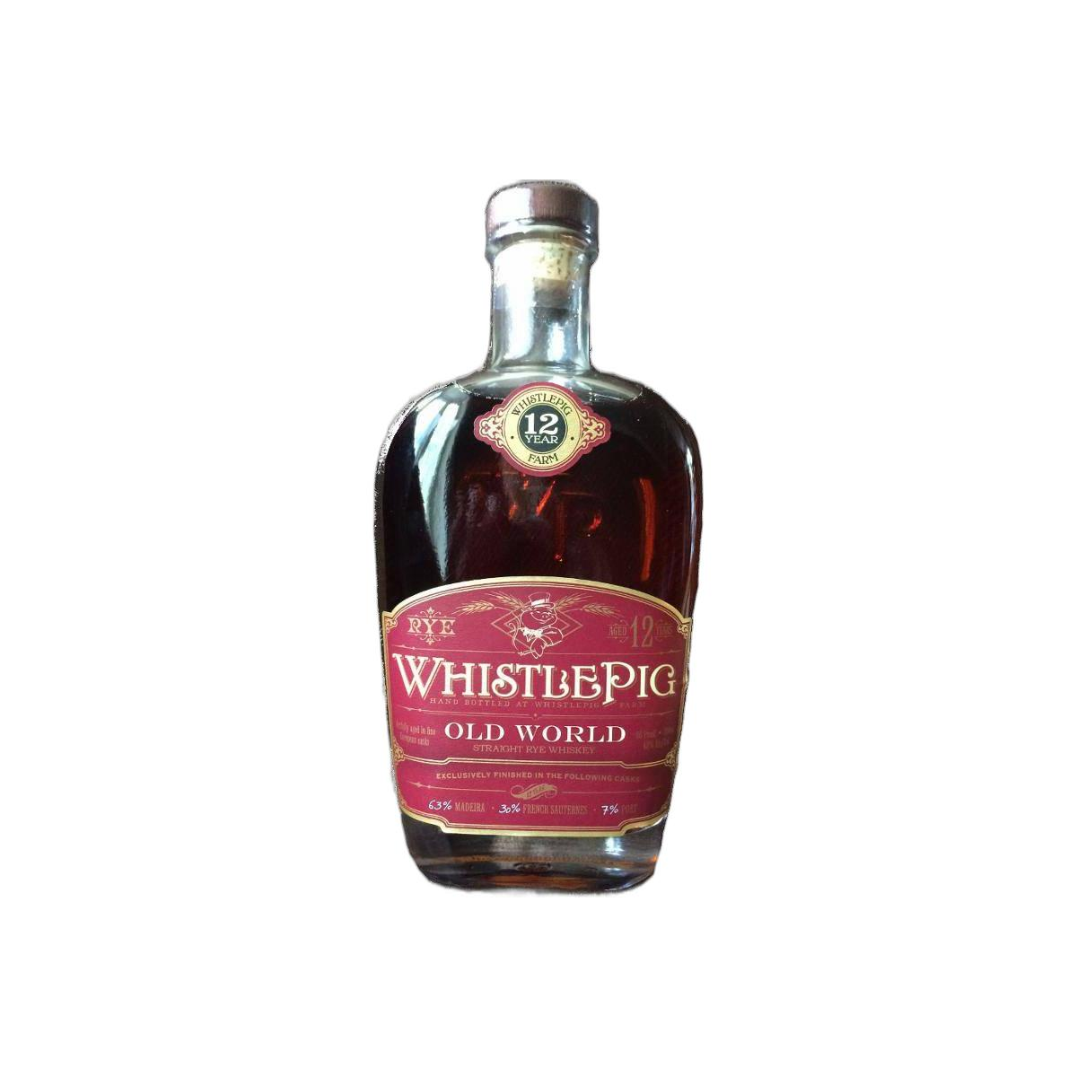 WhistlePig 12 Years Rye Whisky