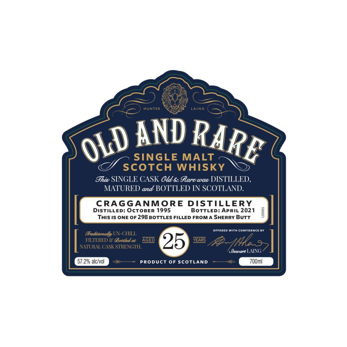Cragganmore 1995 25 Years Single Malt Whisky 3
