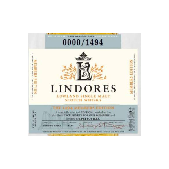 Lindores Abbey 1494 Members Edition 2
