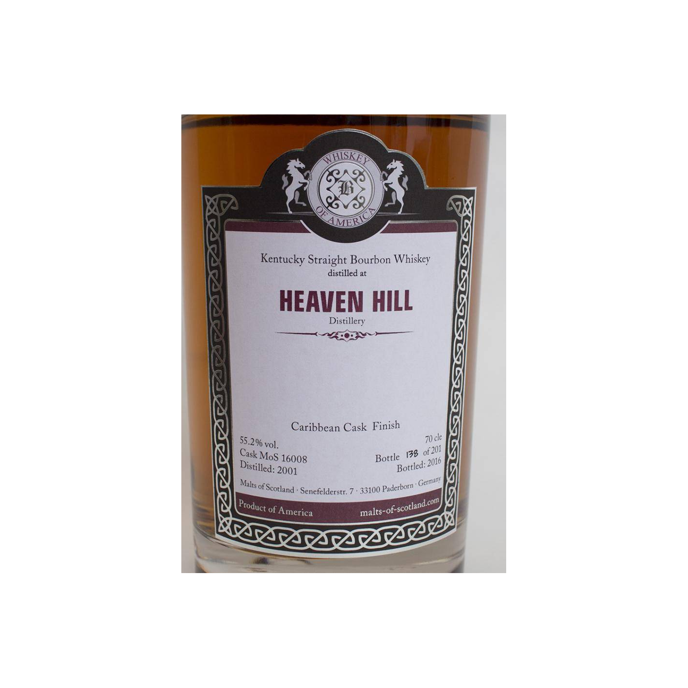 Heaven Hill 2001 MoS 2