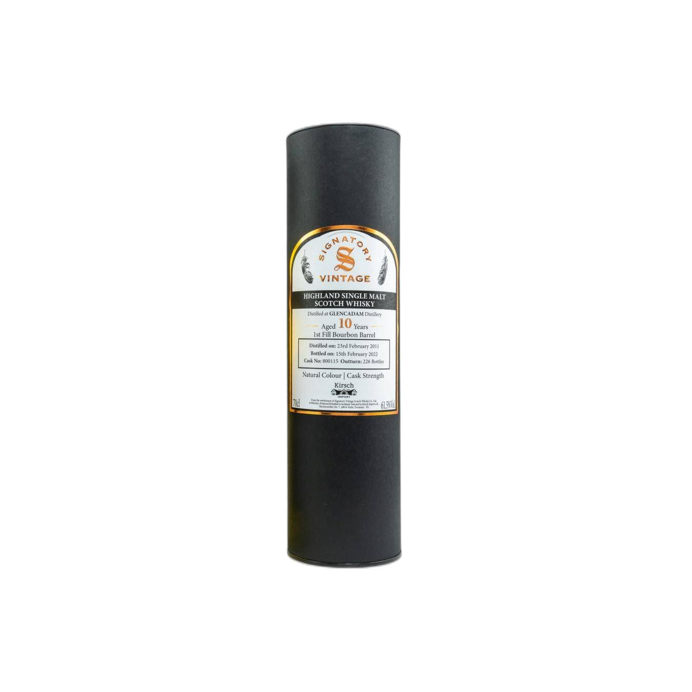 Glencadam 2011 10 Years Single Malt Whisky 3