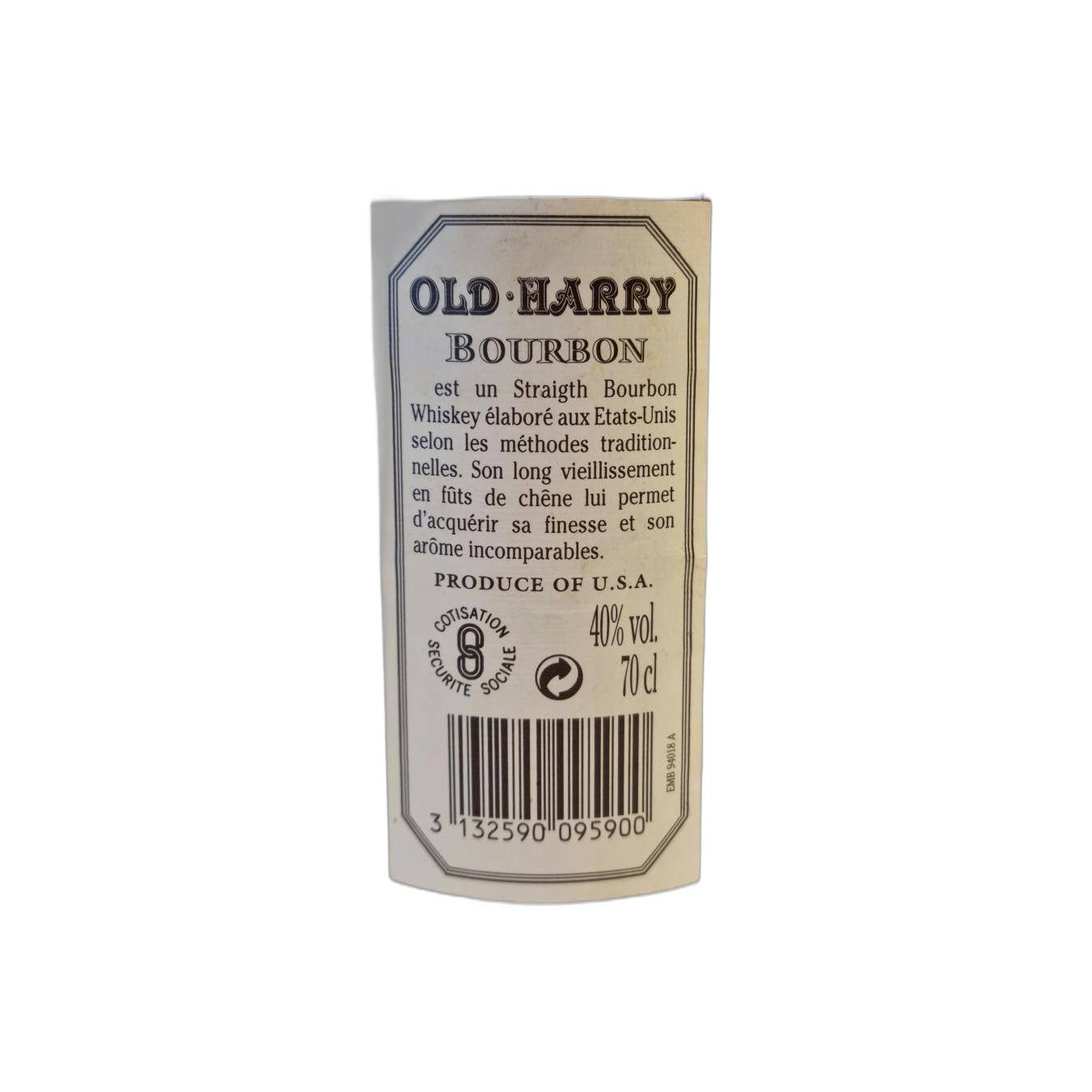 Old Harry Straight Bourbon Whiskey 2
