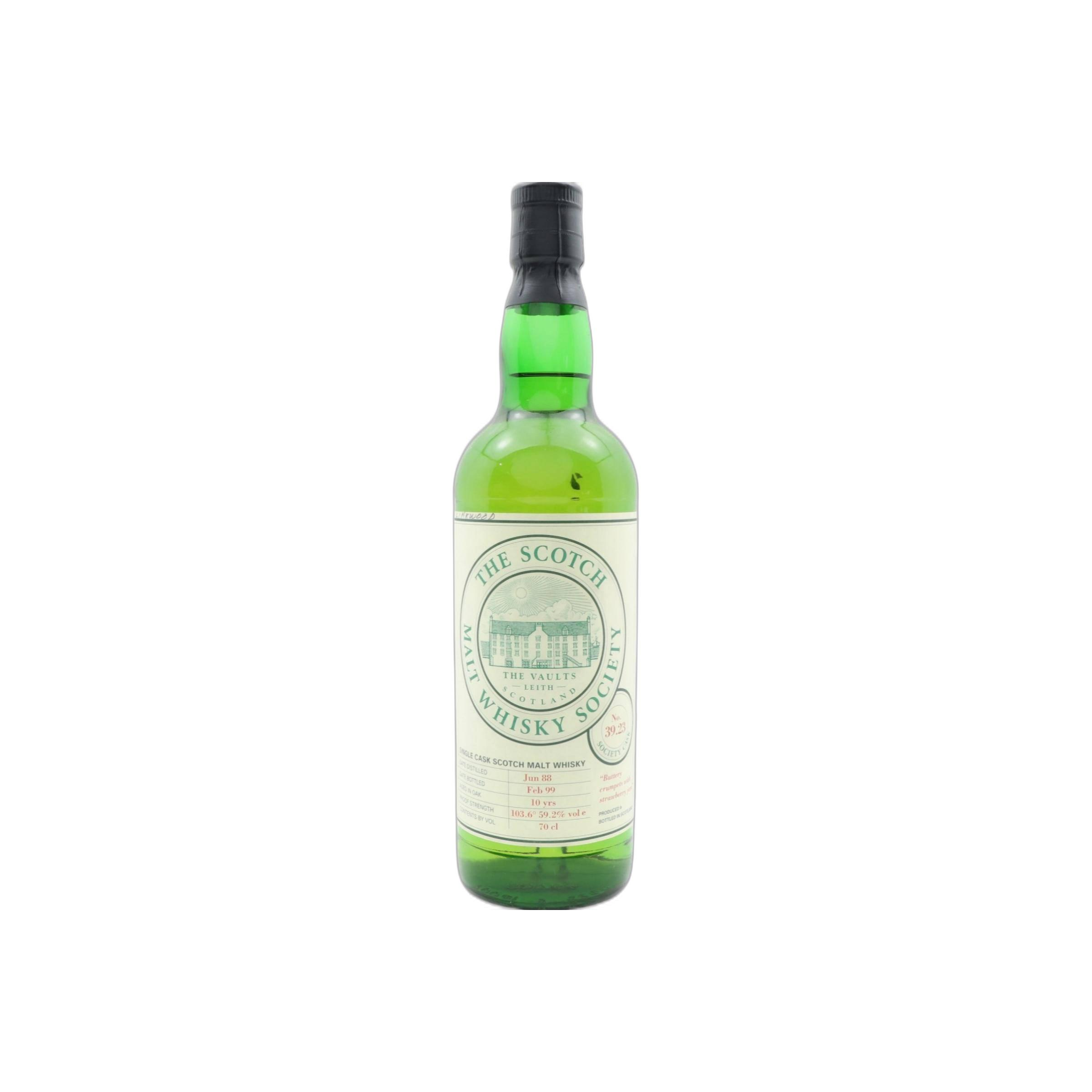 The Scotch Malt Whisky Society 1988 10 Years Single Malt Whisky