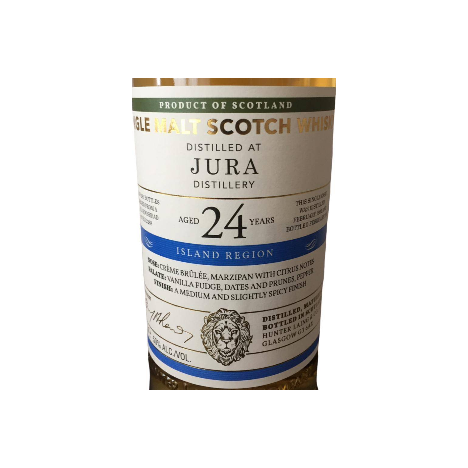Jura Old Malt Cask 1992 24 Years Single Malt Whisky 2
