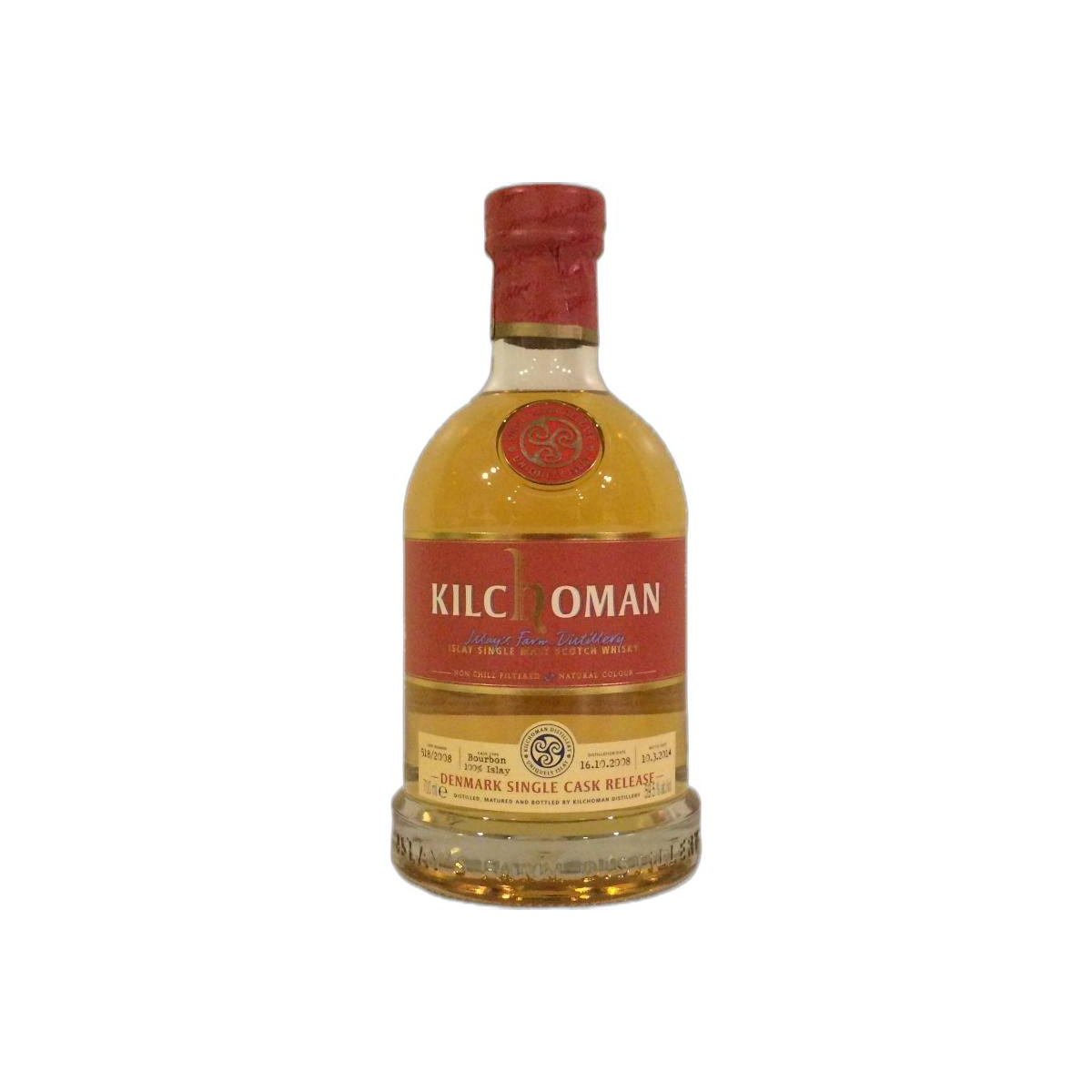 Kilchoman 2008 5 Years Single Malt Whisky