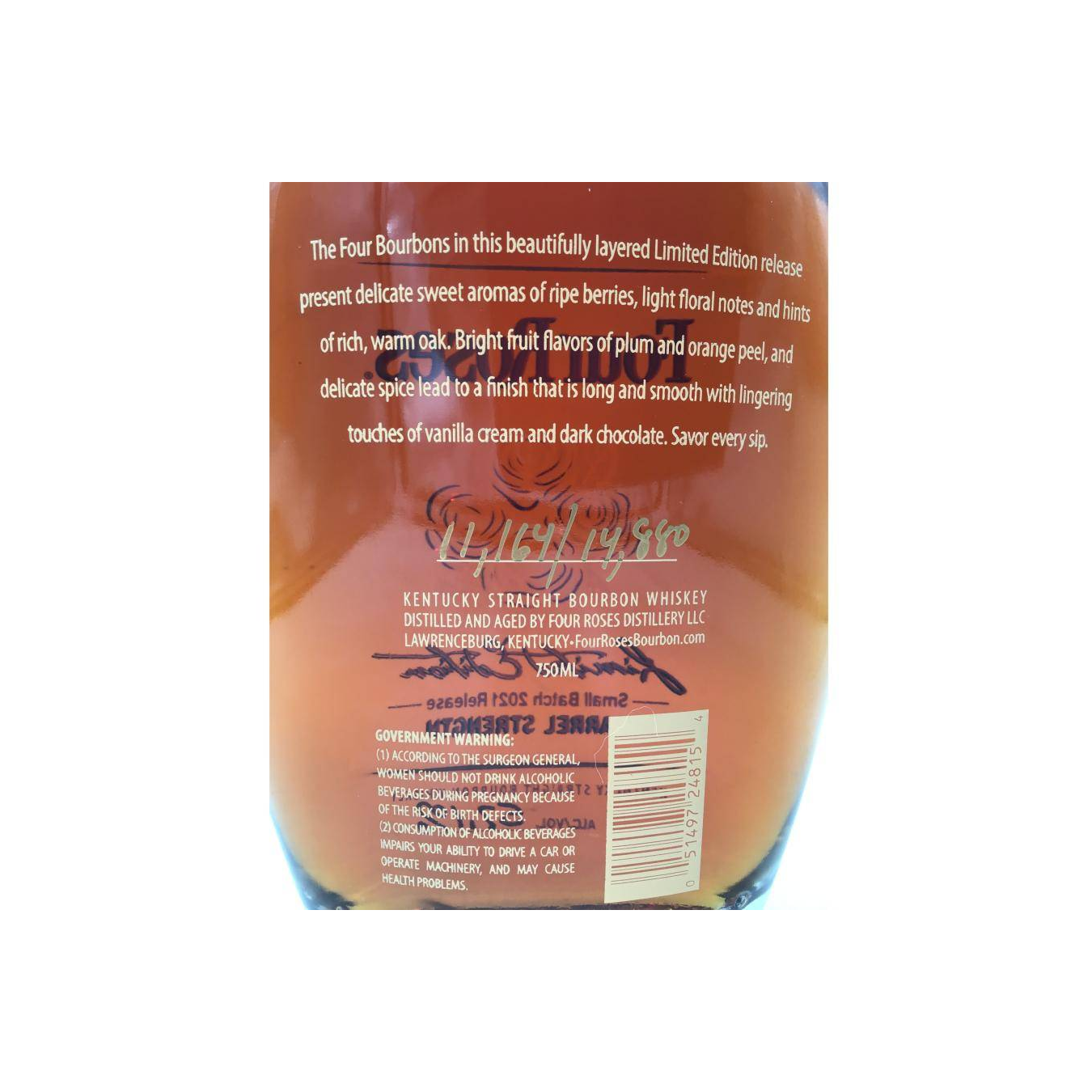 Four Roses Bourbon Whisky 3