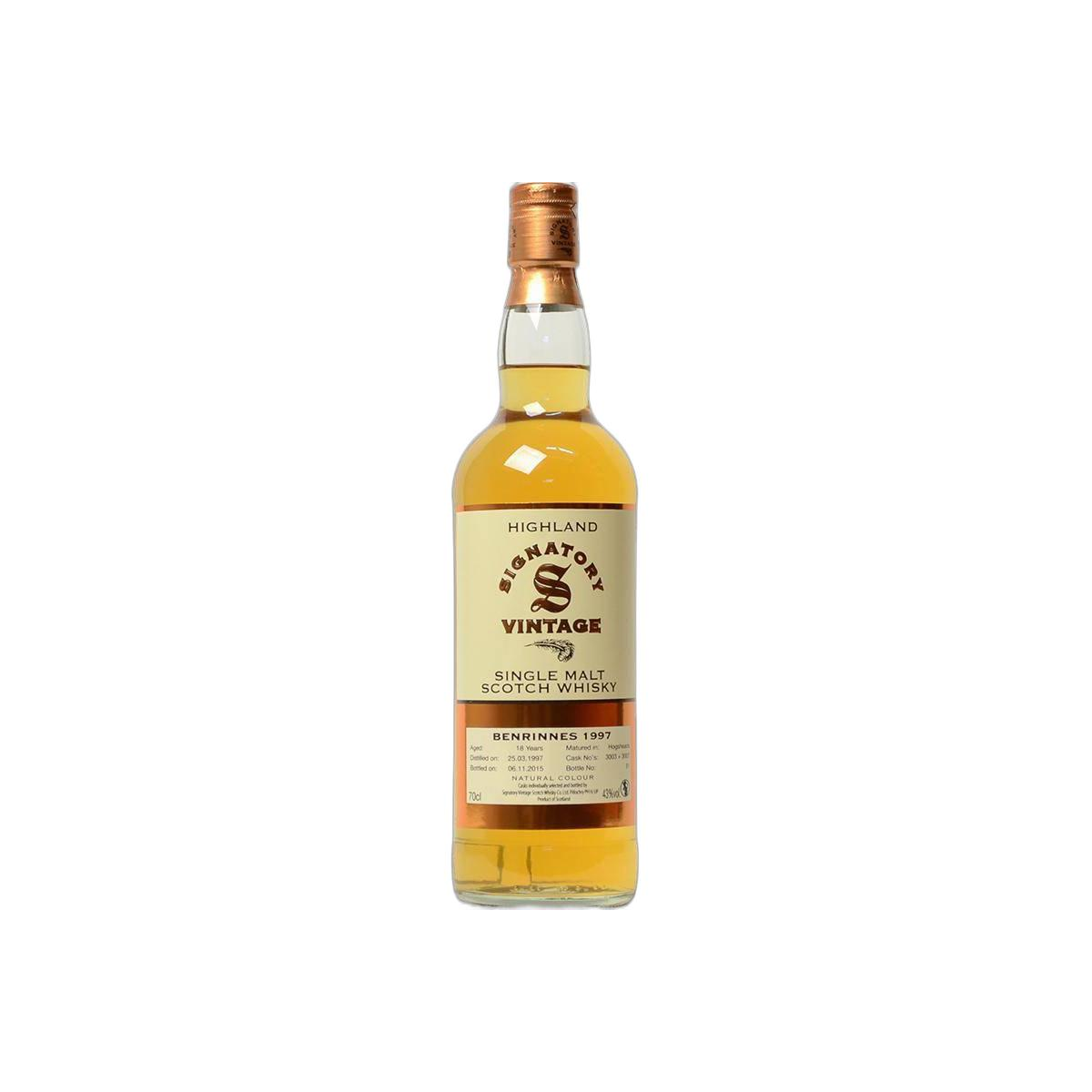 Benrinnes Vintage Collection 1997 18 Years Single Malt Whisky