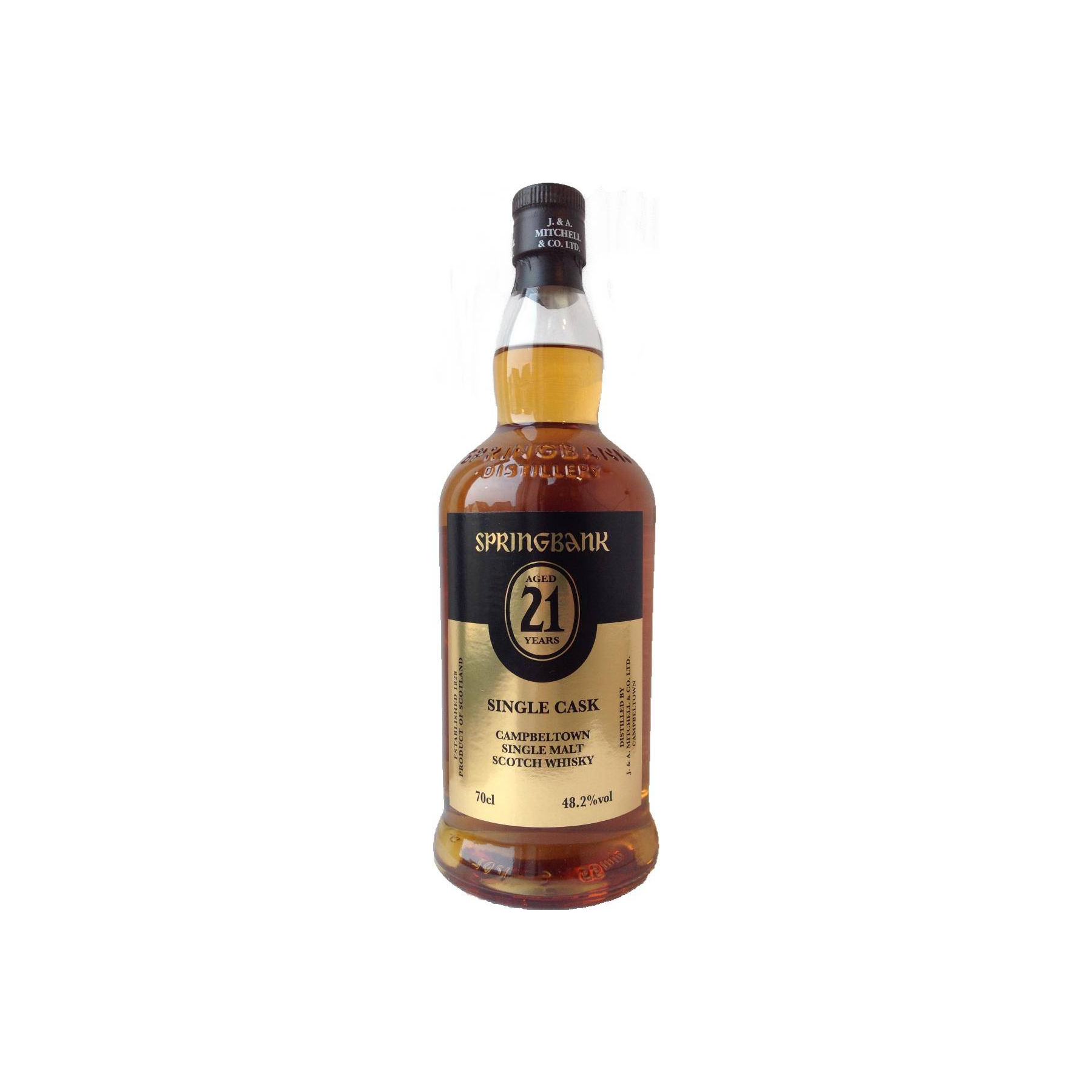 Springbank Single Cask 21 Years Single Malt Whisky