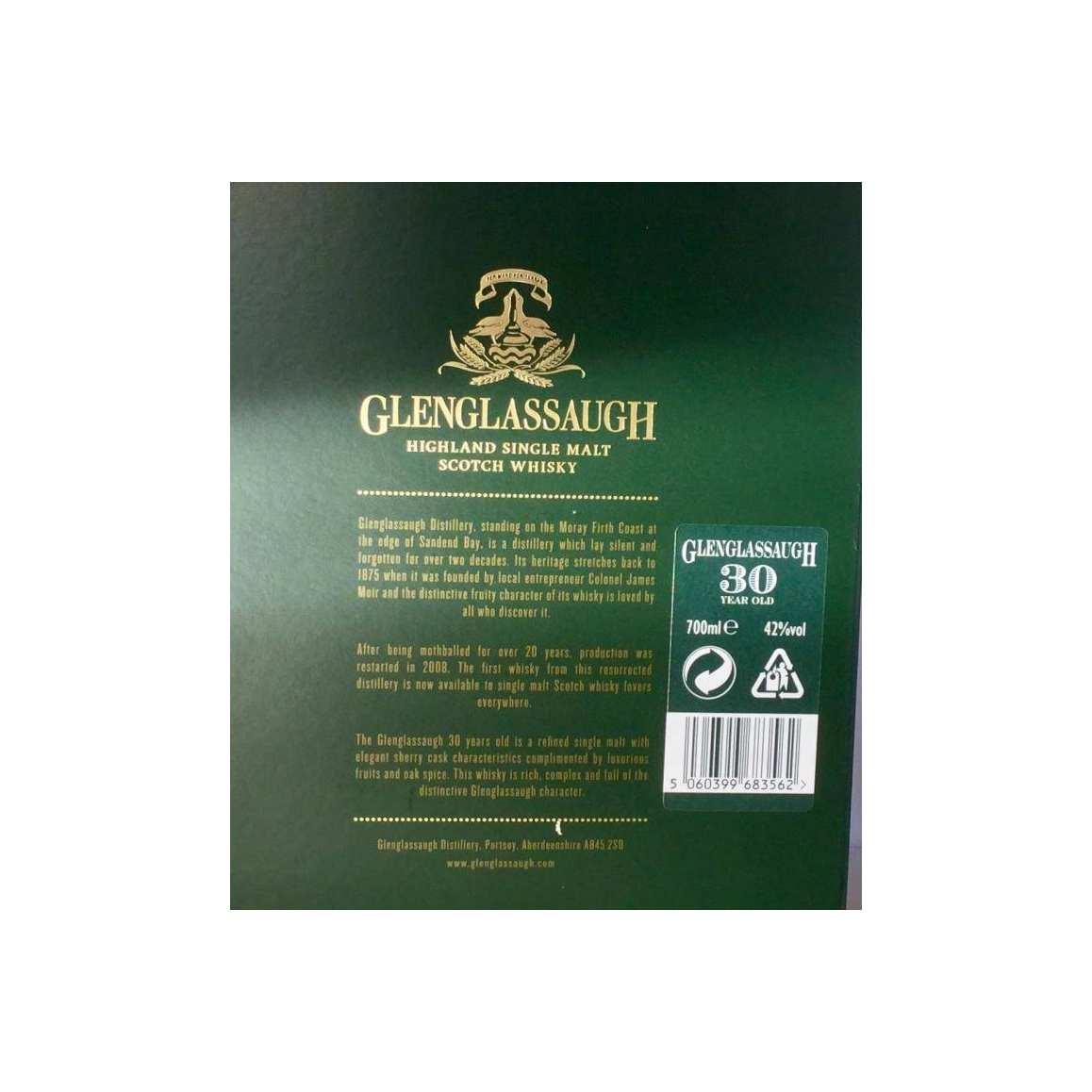 Glenglassaugh 30 Years Single Malt Whisky 3