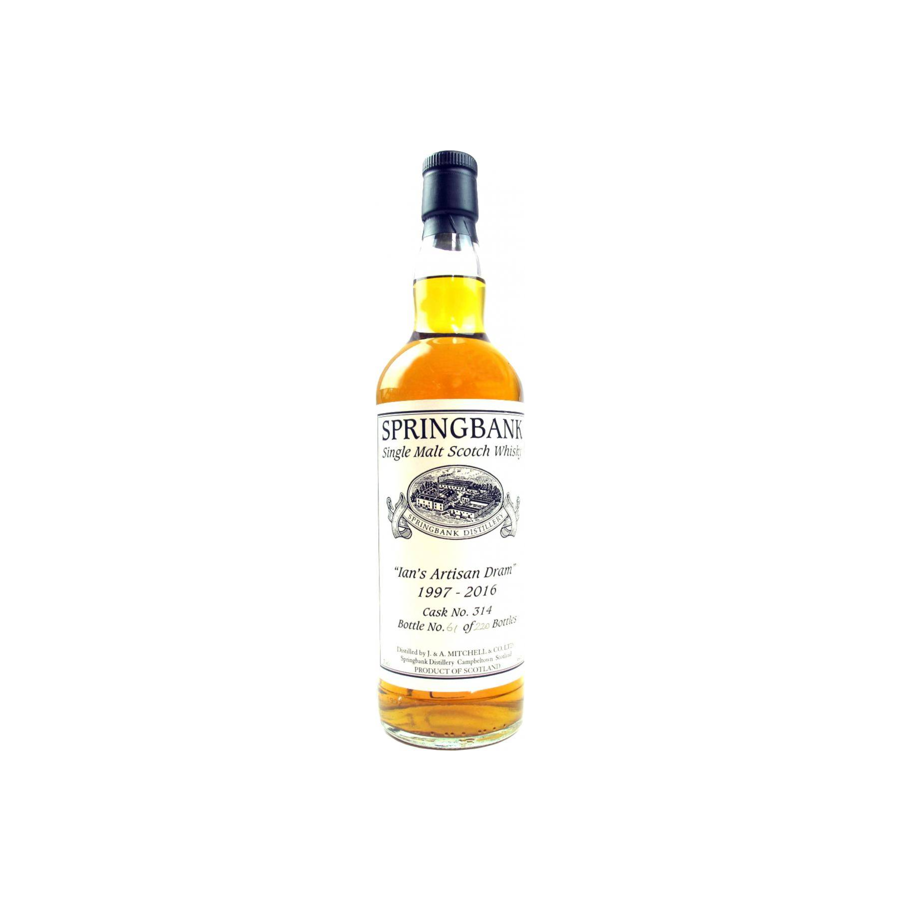 Springbank Private Bottling 1997 19 Years Single Malt Whisky