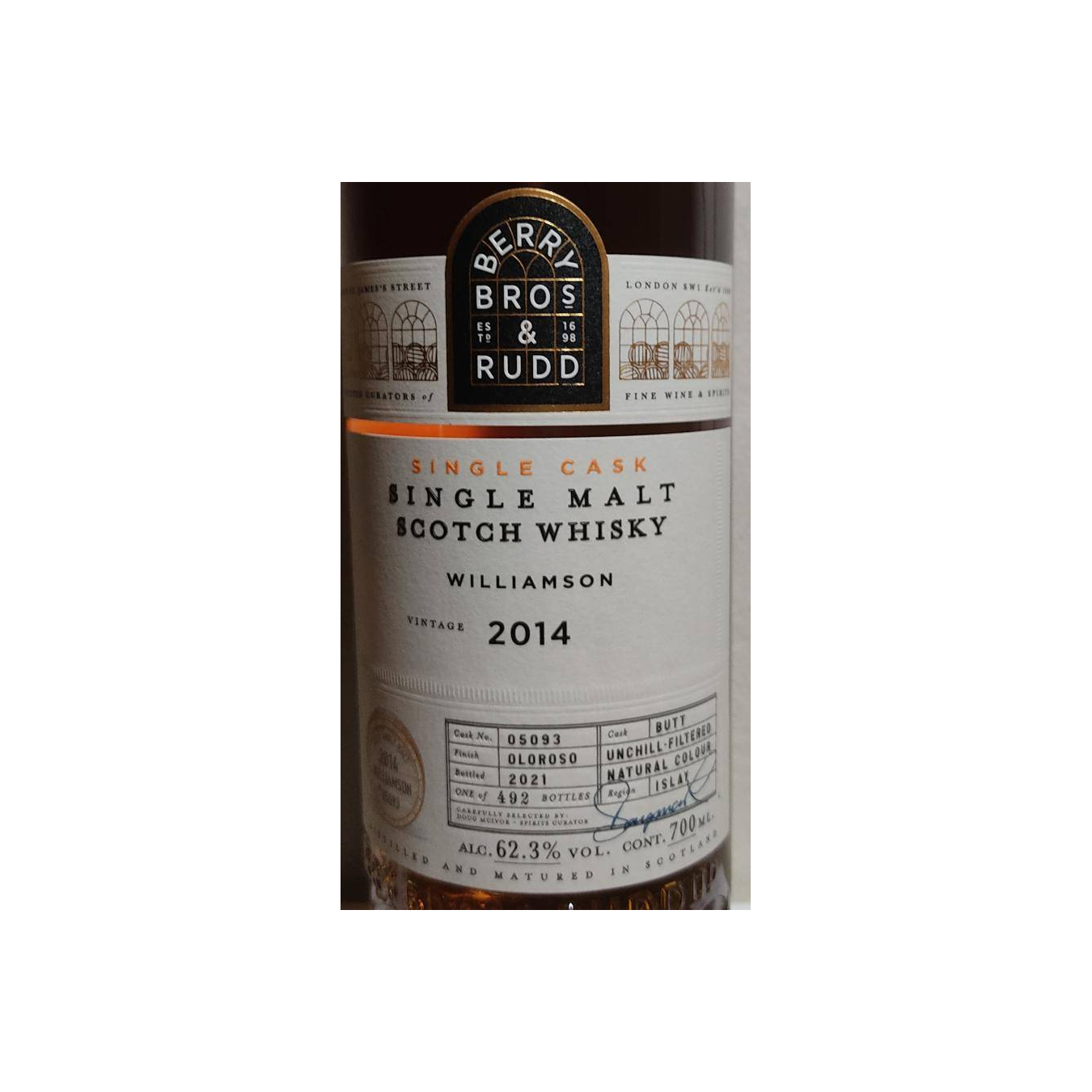 Laphroaig Single Cask 2014 7 Years Single Malt Whisky 2