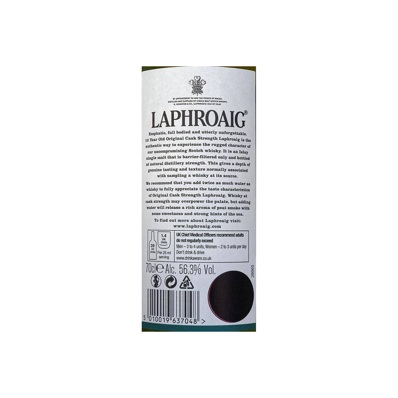 Laphroaig 10 Years Single Malt Whisky 3