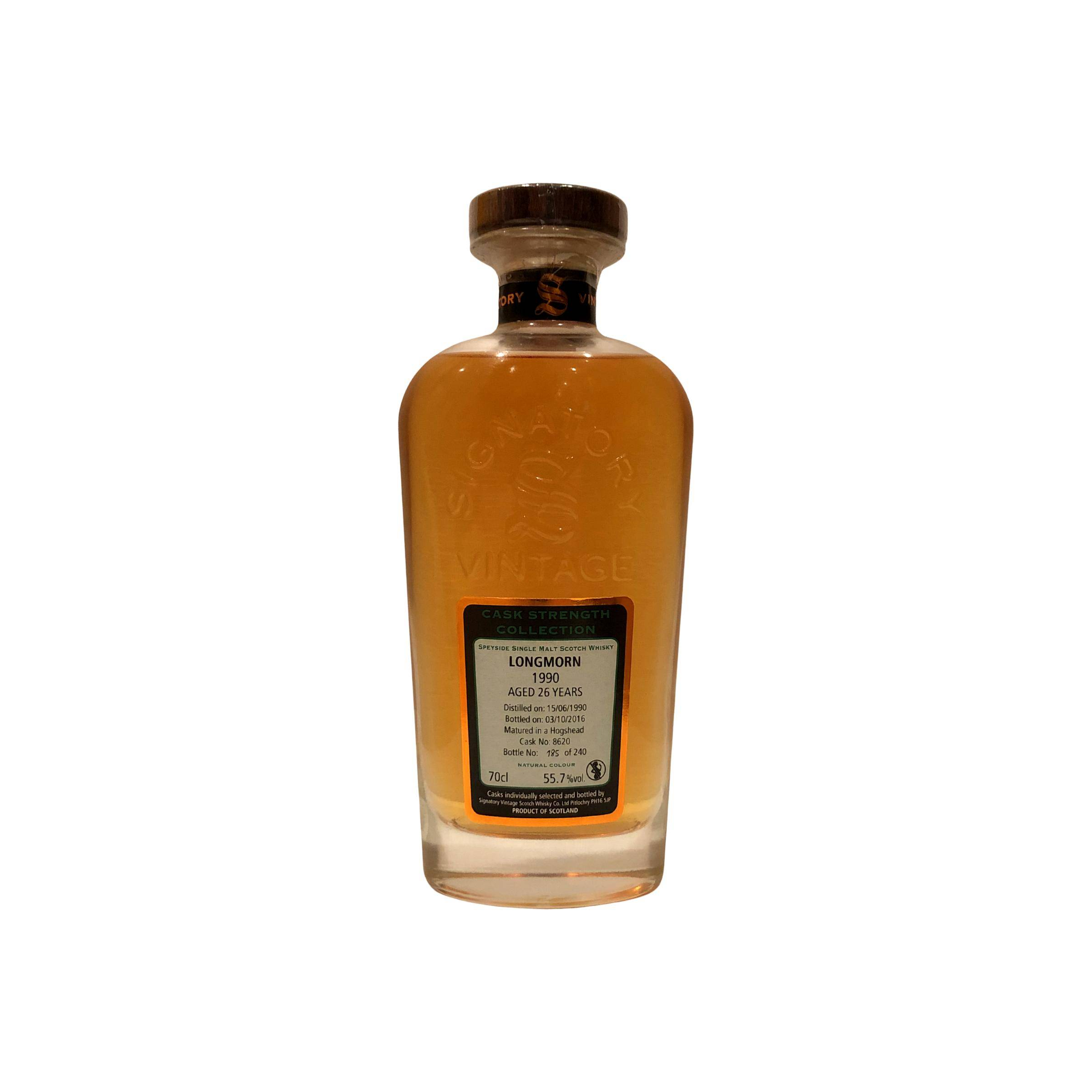 Longmorn Cask Strength Collection 1990 26 Years Single Malt Whisky