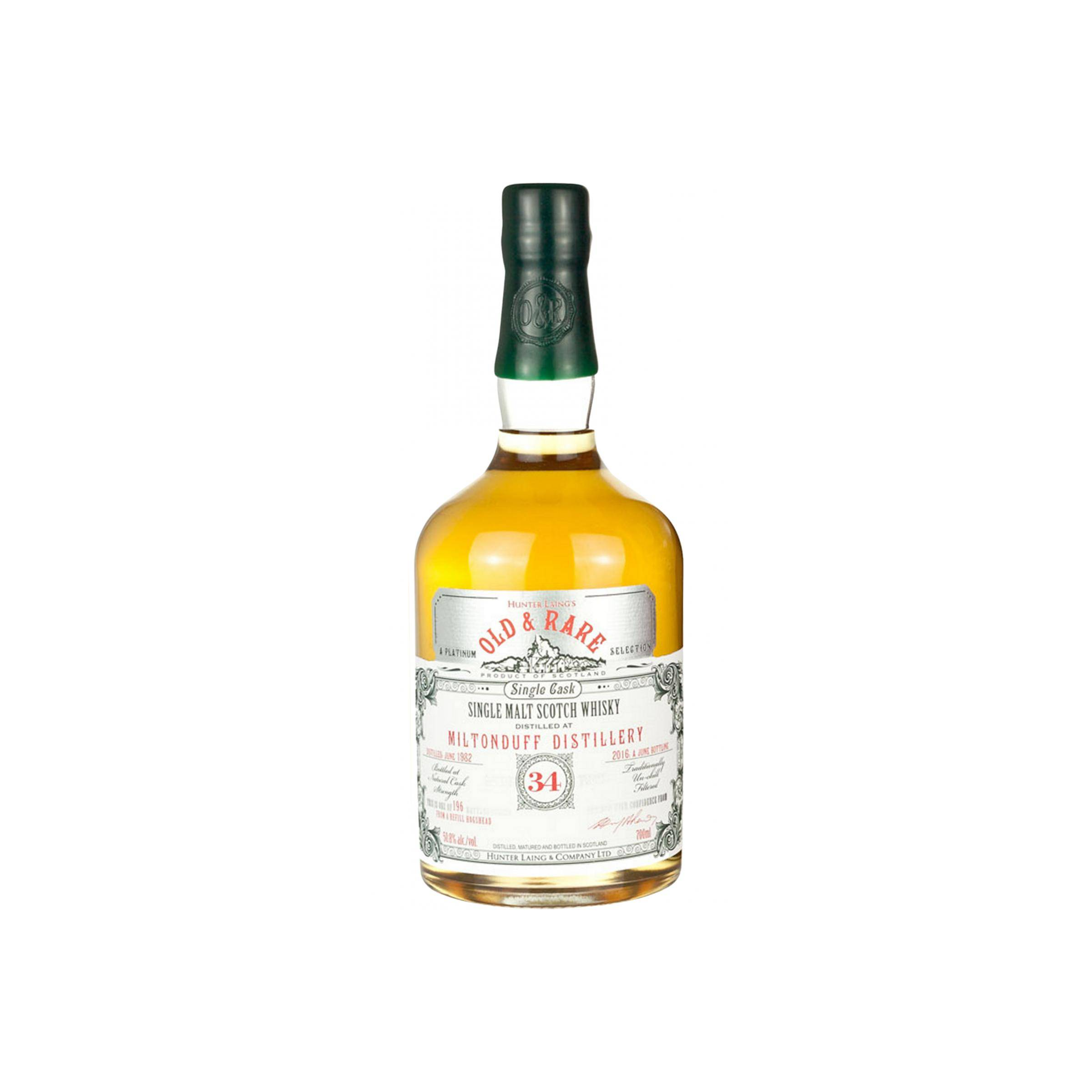 Miltonduff 1982 34 Years Single Malt Whisky