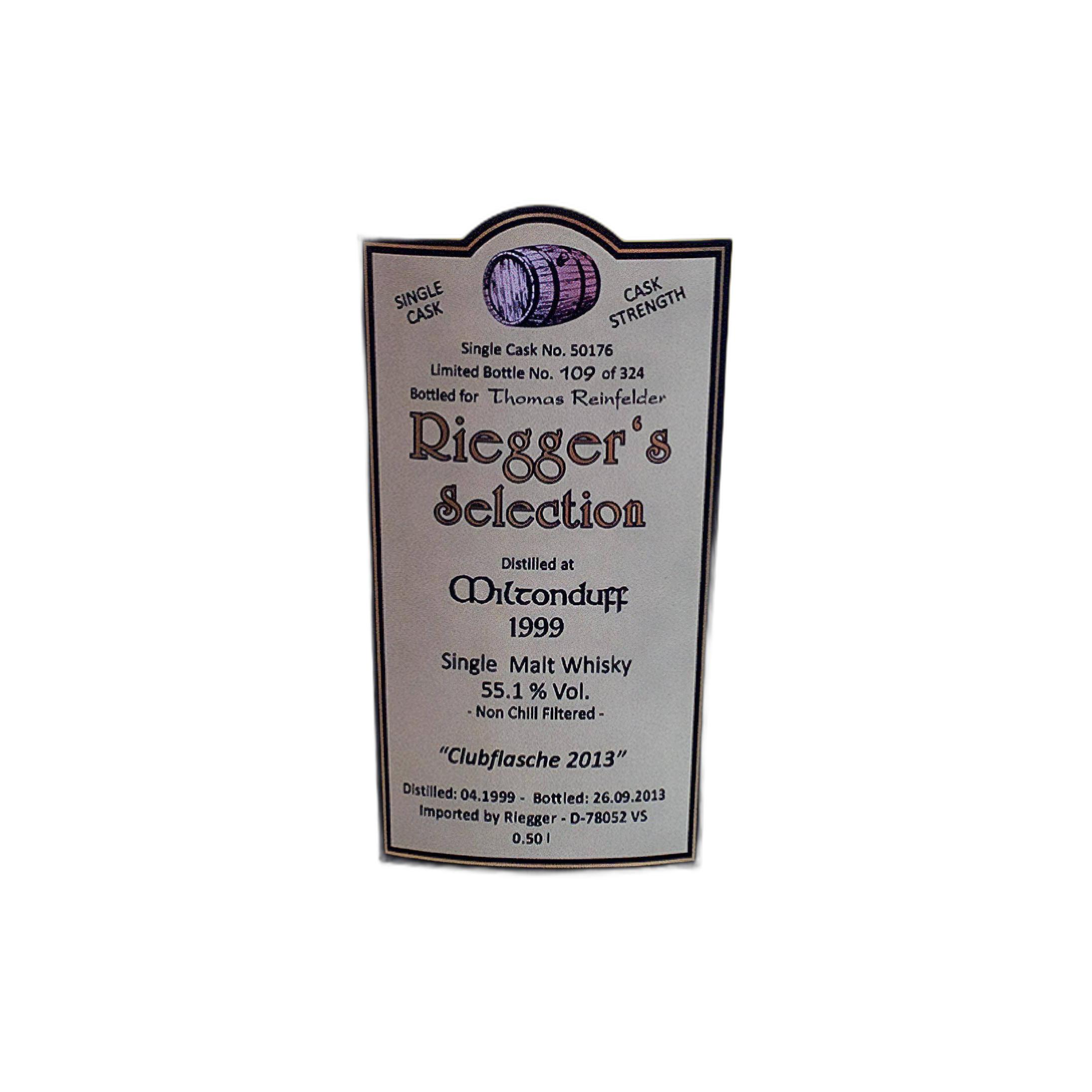 Miltonduff Cask Strength Collection 1999 14 Years Single Malt Whisky 2