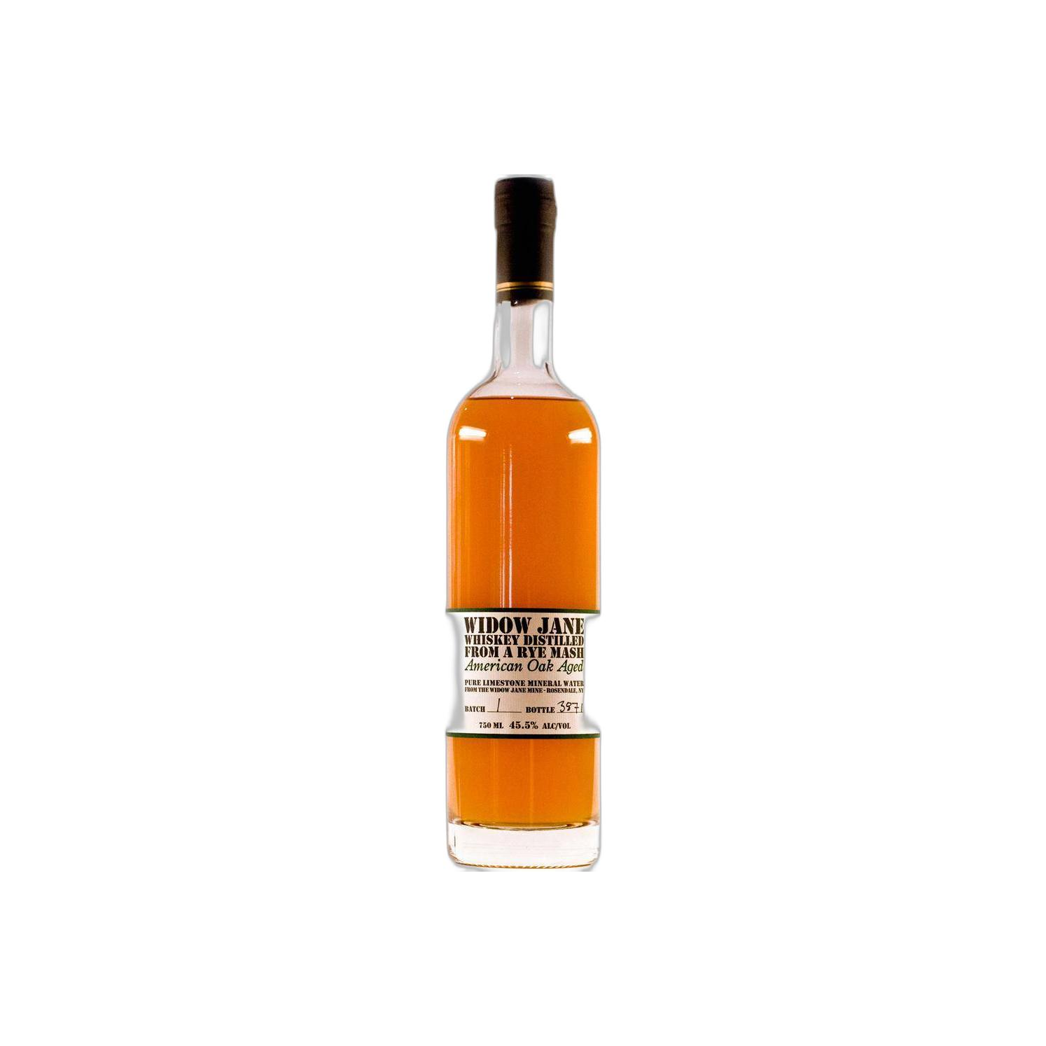 Widow Jane Whiskey Distilled From A Rye Mash