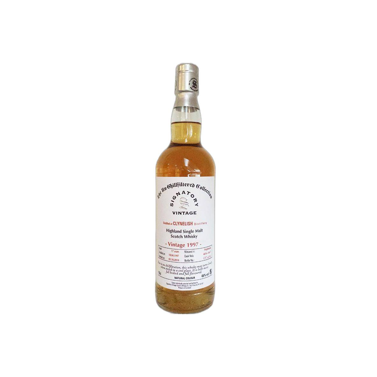 Clynelish The Un-Chillfiltered Collection 1997 17 Years Single Malt Whisky