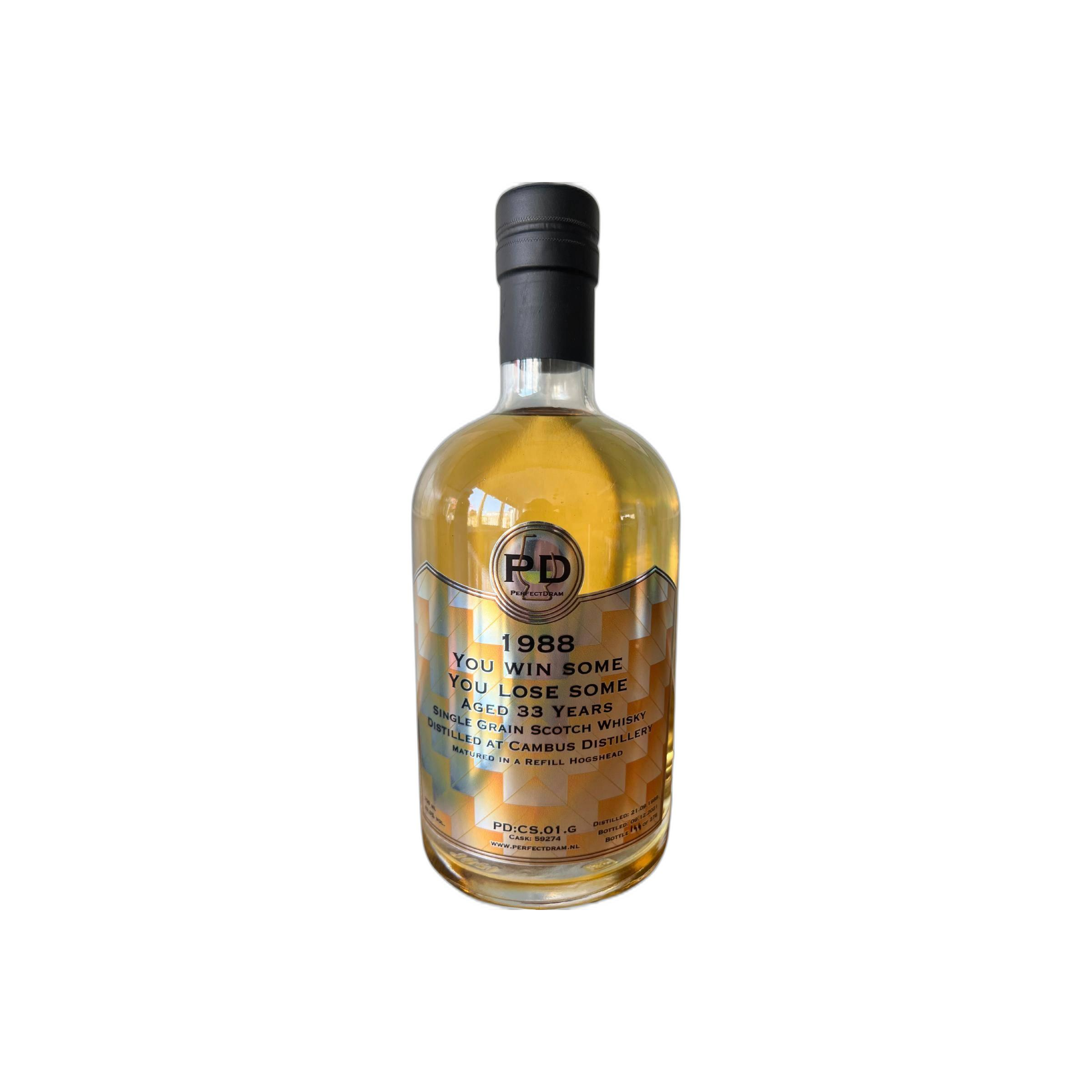 Cambus 1988 33 Years Single Grain Whisky