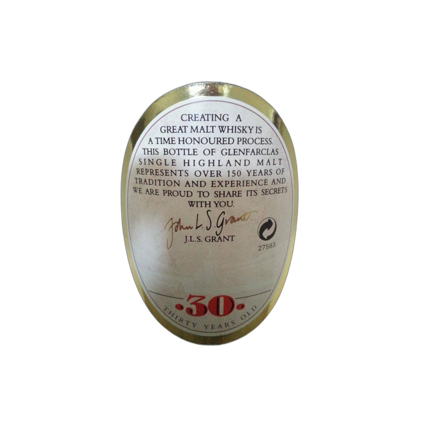 Glenfarclas 30 Years Single Malt Whisky 2
