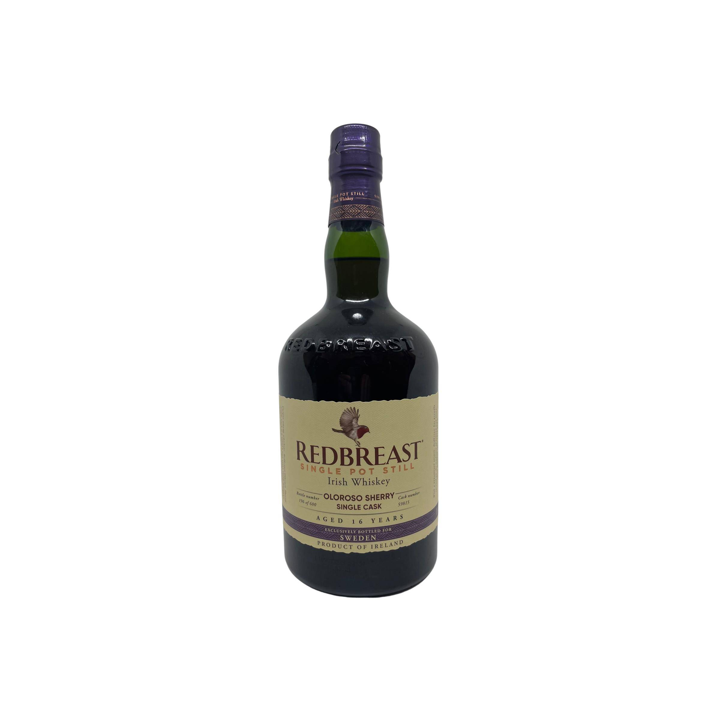 Redbreast Single Cask 2004 16 Years Single Pot Still Whisky