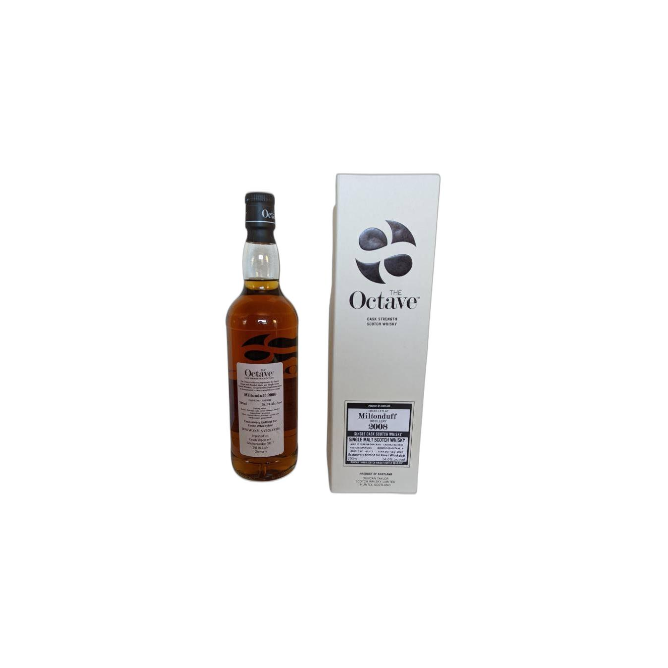 Miltonduff The Octave 2008 13 Years Single Malt Whisky 2