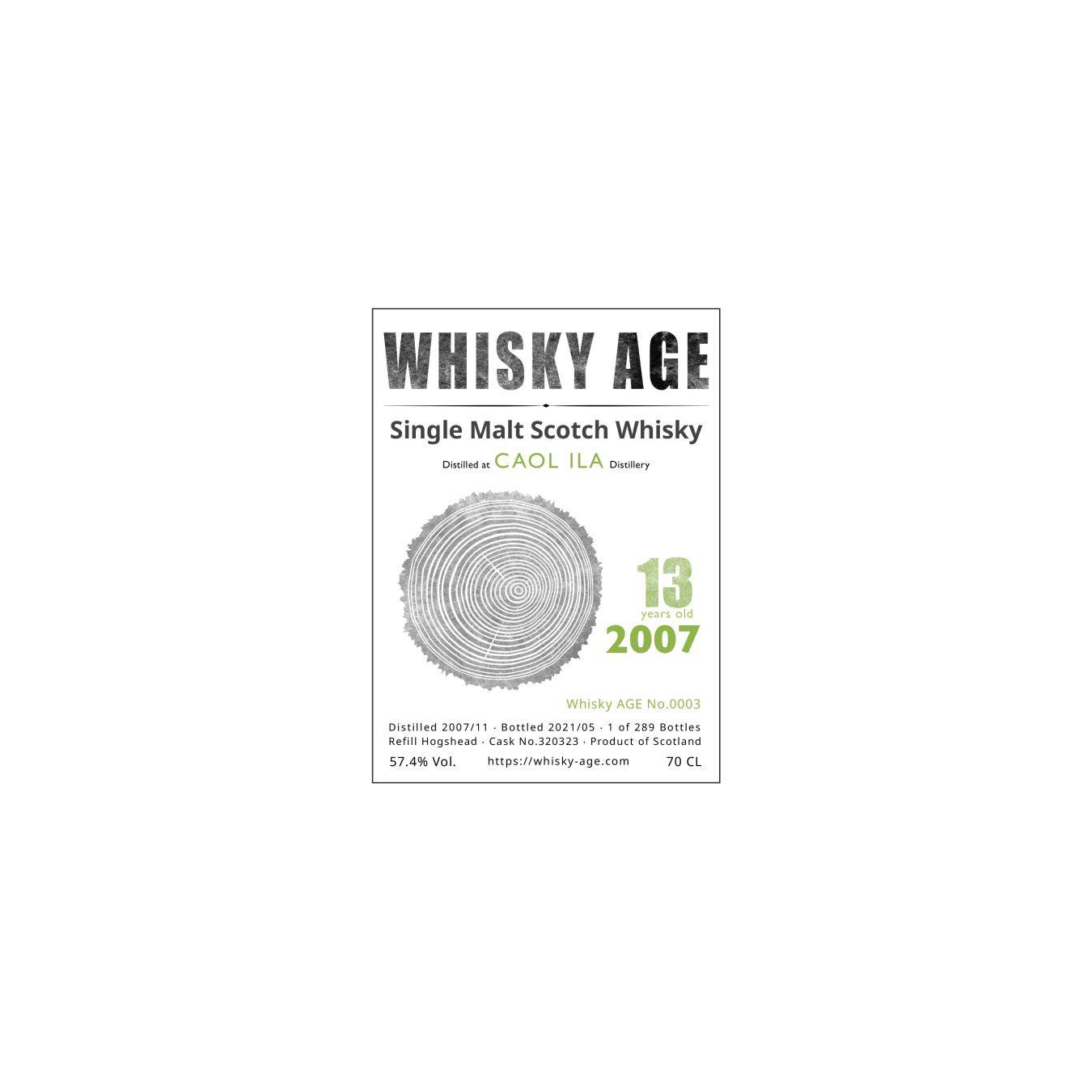 Caol Ila 2007 13 Years Single Malt Whisky 2
