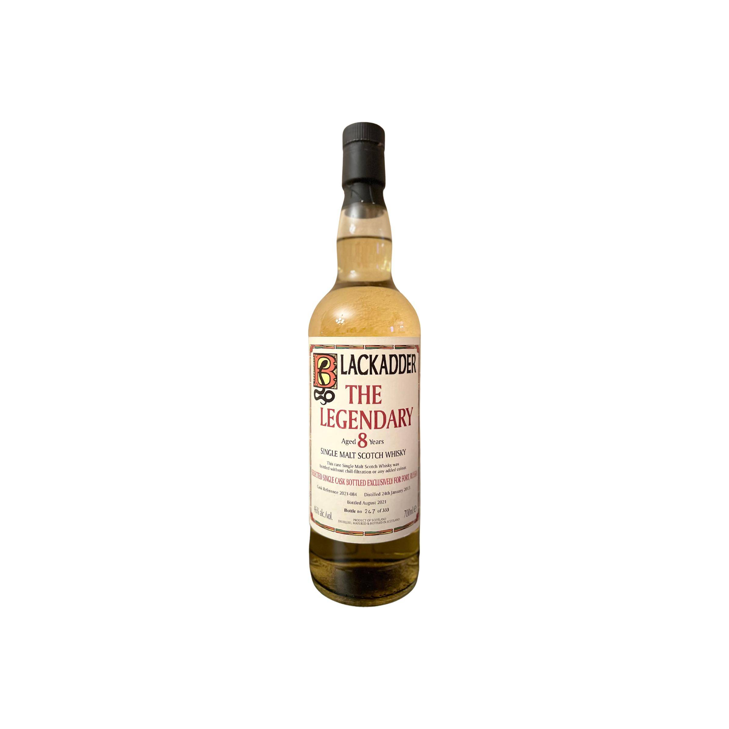 Blackadder 2013 8 Years Single Malt Whisky