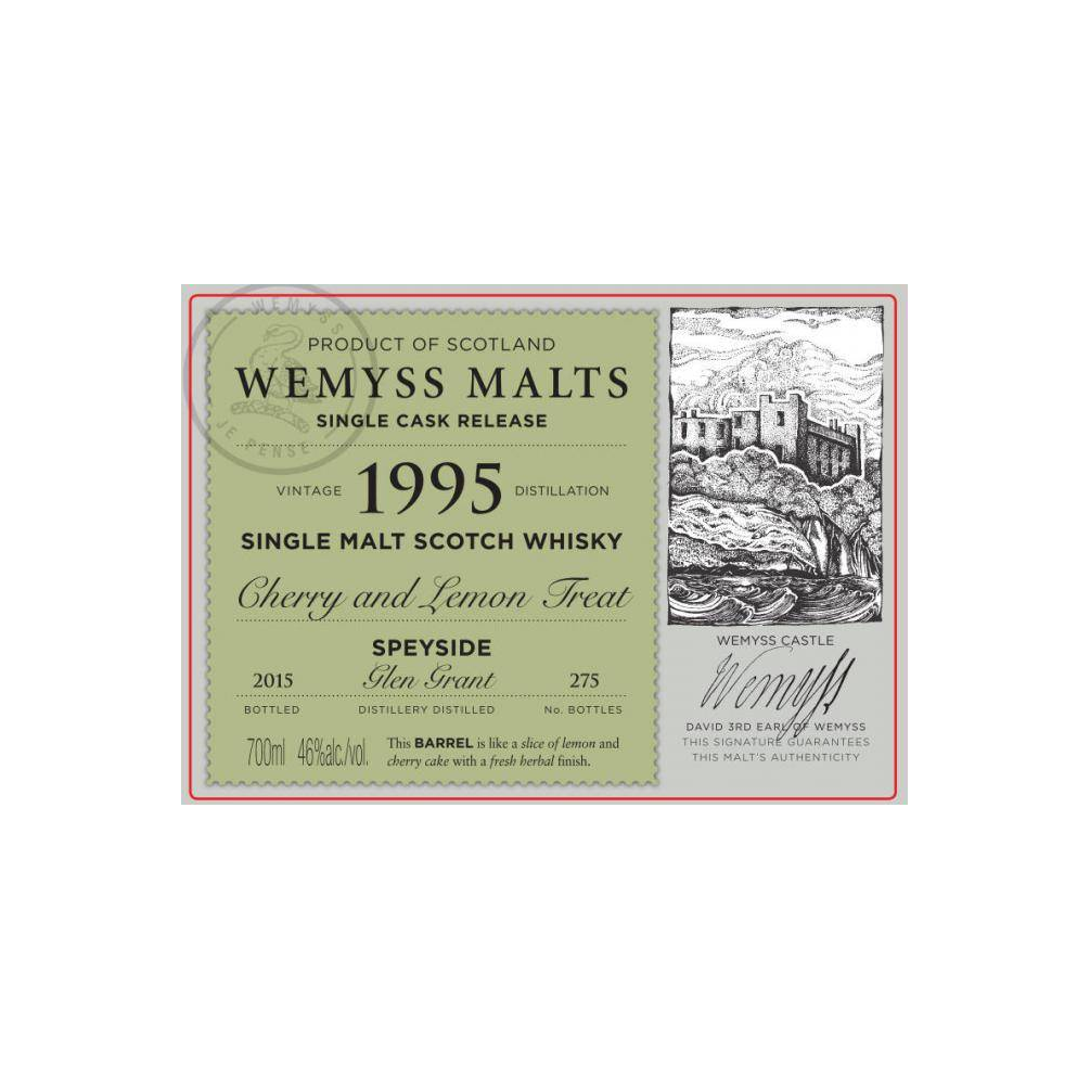 Glen Grant 1995 20 Years Single Malt Whisky 2