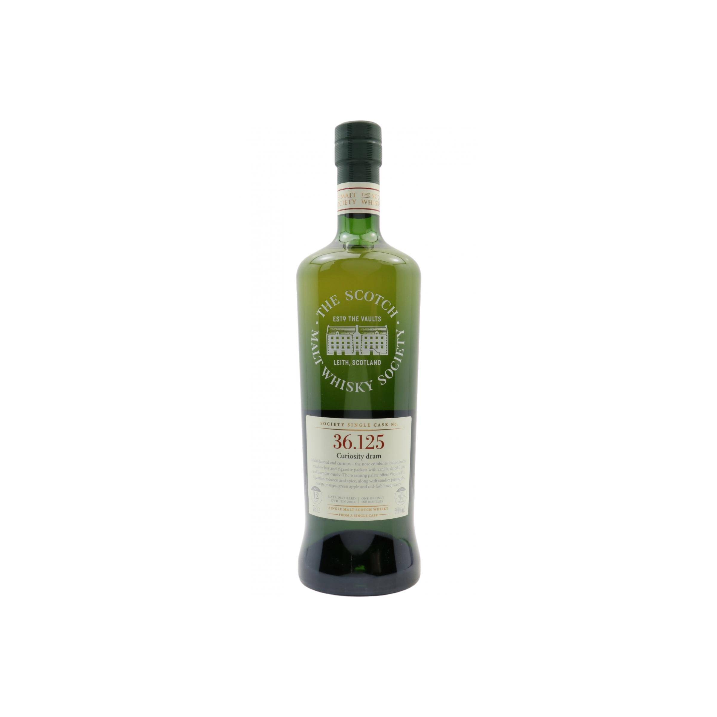 The Scotch Malt Whisky Society 2004 12 Years Single Malt Whisky