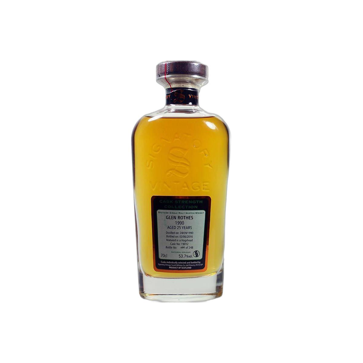 The Glenrothes Cask Strength Collection 1990 25 Years Single Malt Whisky 2