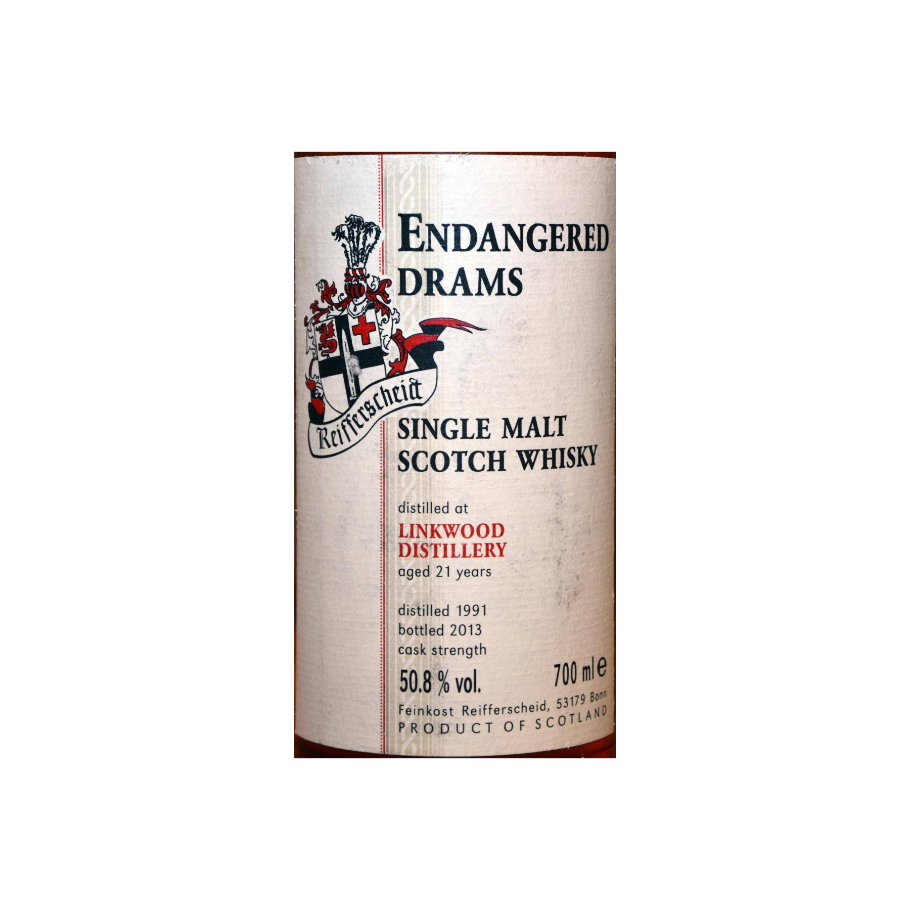 Linkwood 1991 21 Years Single Malt Whisky 2
