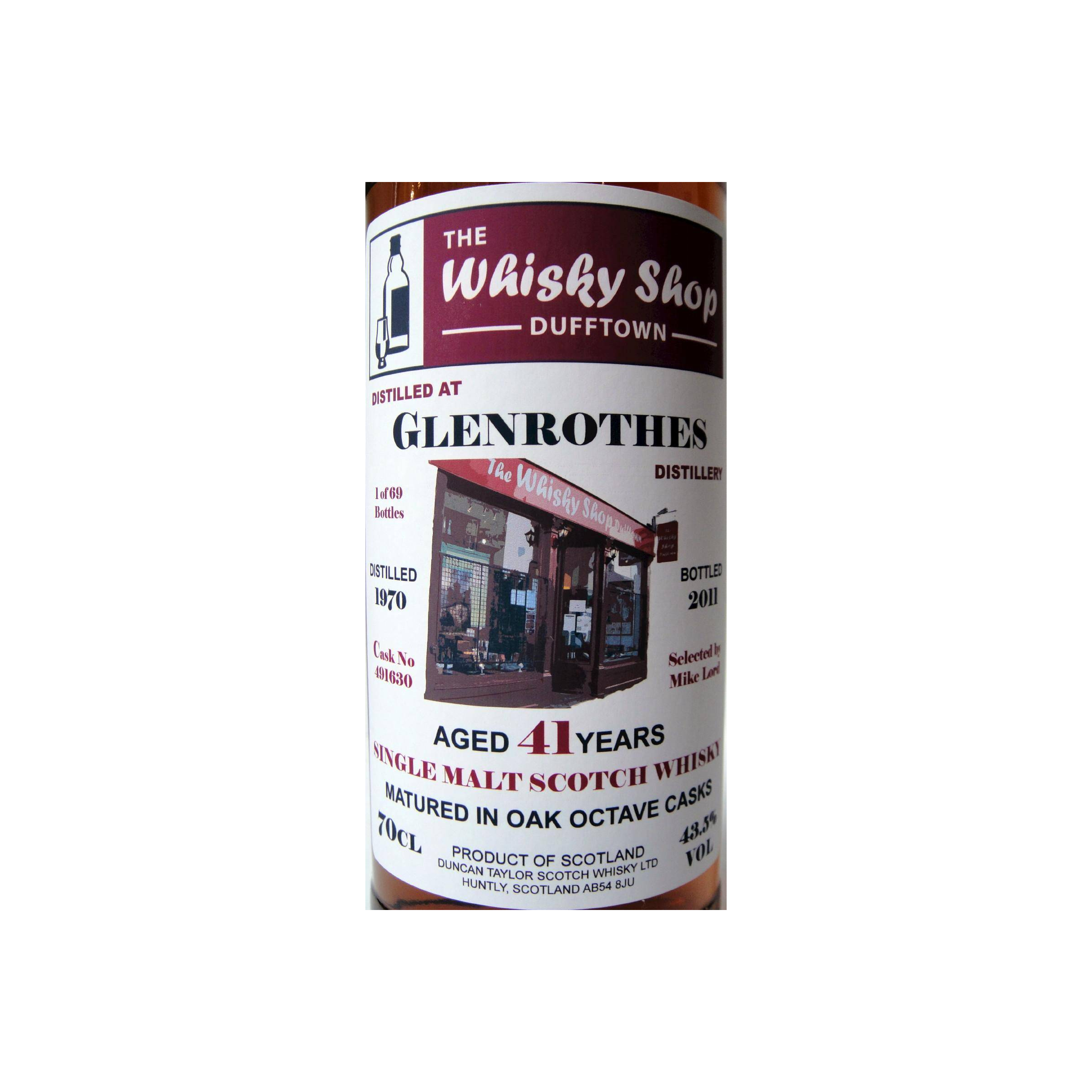 The Glenrothes 1970 41 Years Single Malt Whisky 2