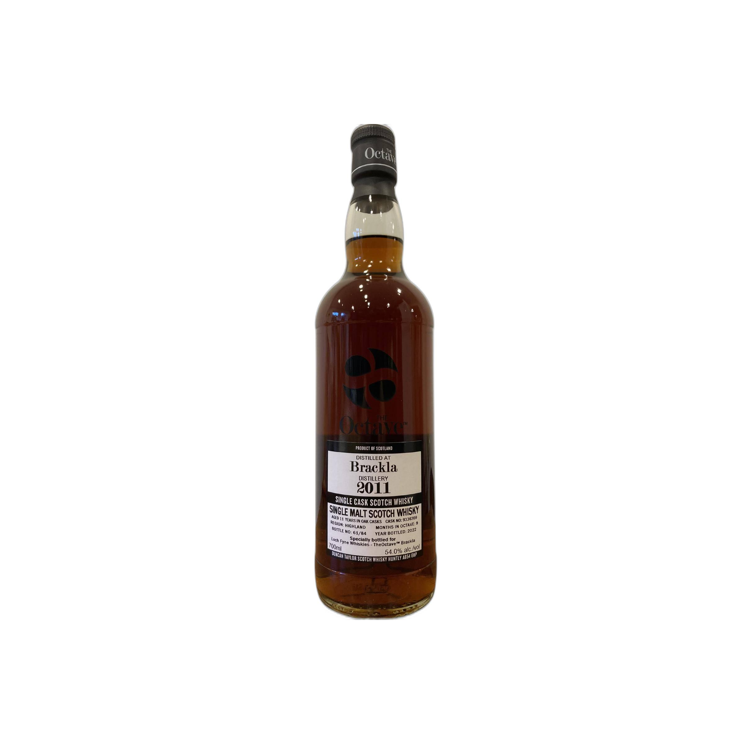 Royal Brackla The Octave 2011 11 Years Single Malt Whisky
