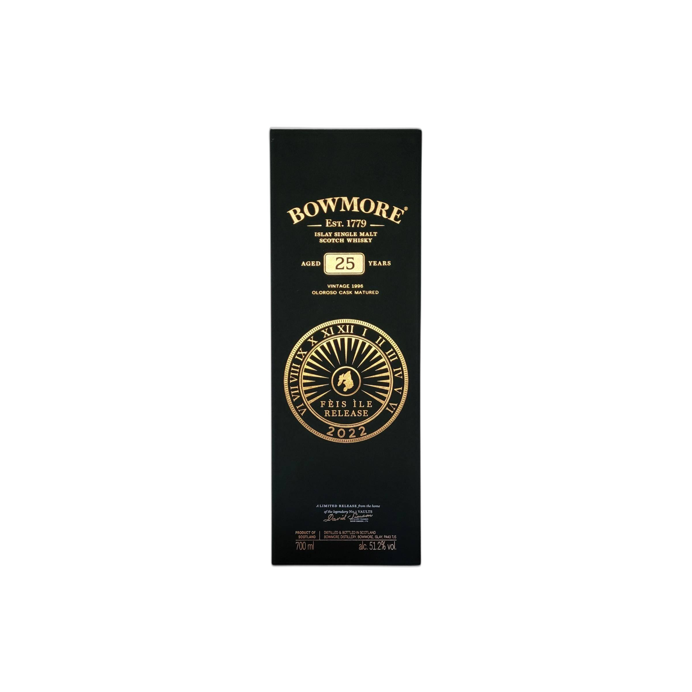 Bowmore 1996 25 Years Single Malt Whisky 3